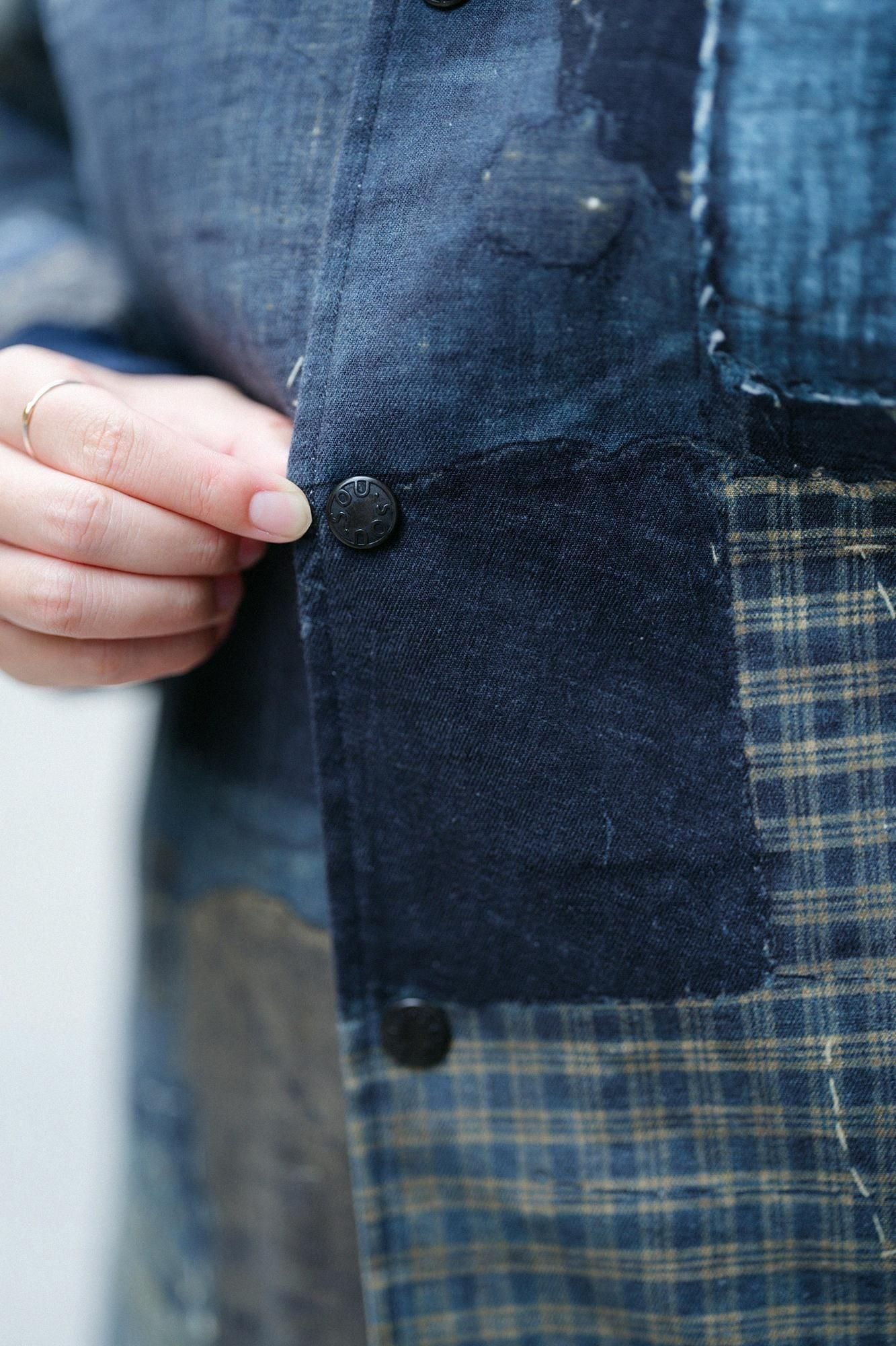 亚麻棉弹力夹克衫/BORO IJ