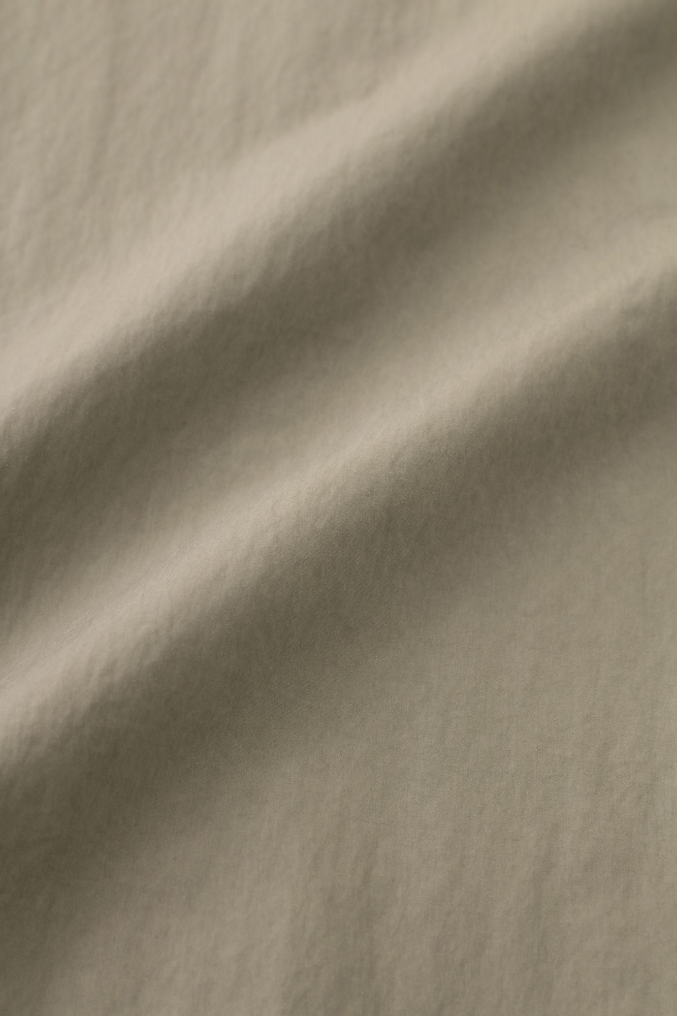 コットンナイロン ドルマンスリーブ ラルゴチュニック／モスグレー