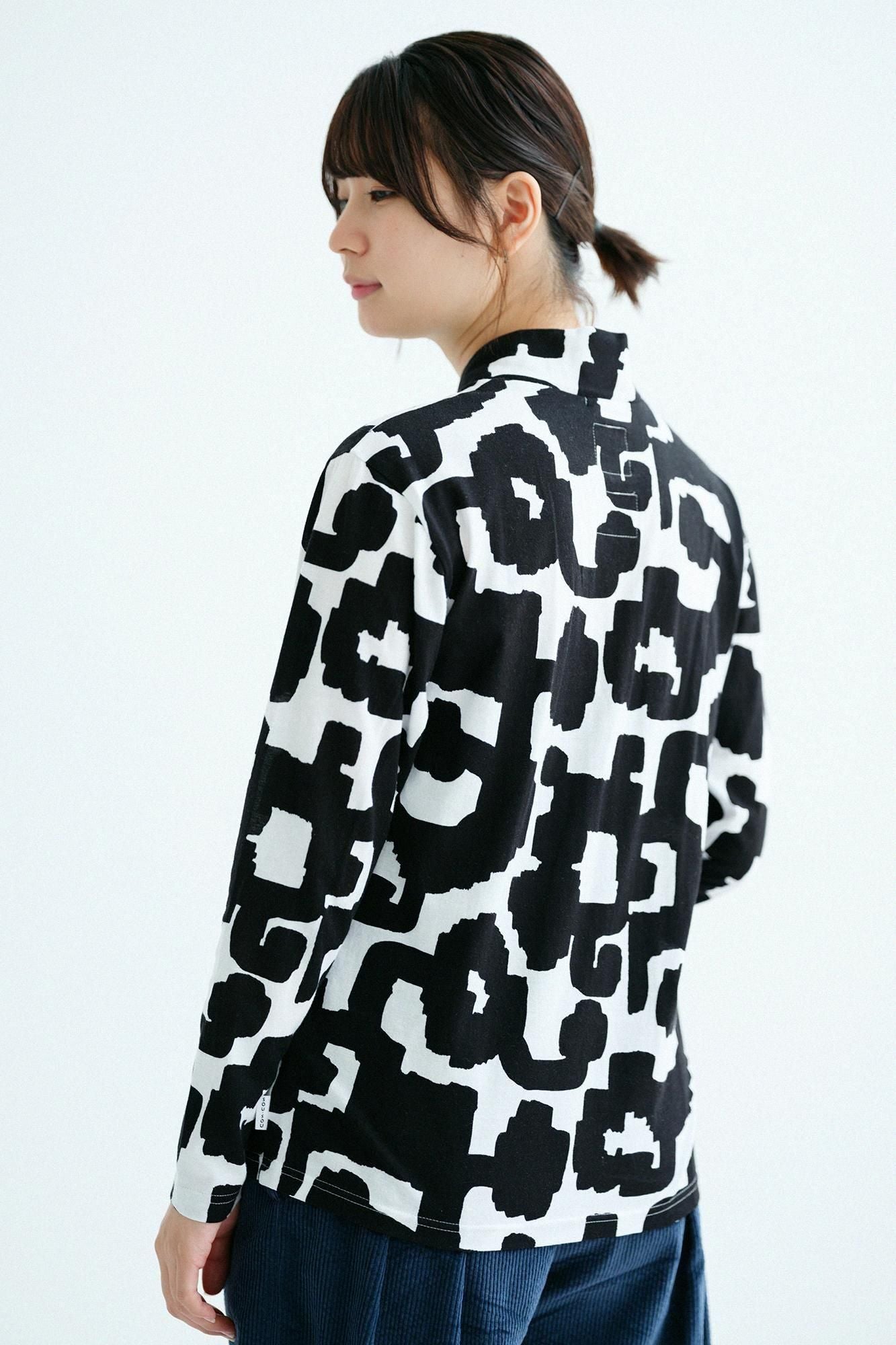 狹風靡 和服領上衣 拔衣紋／木蓮唐草