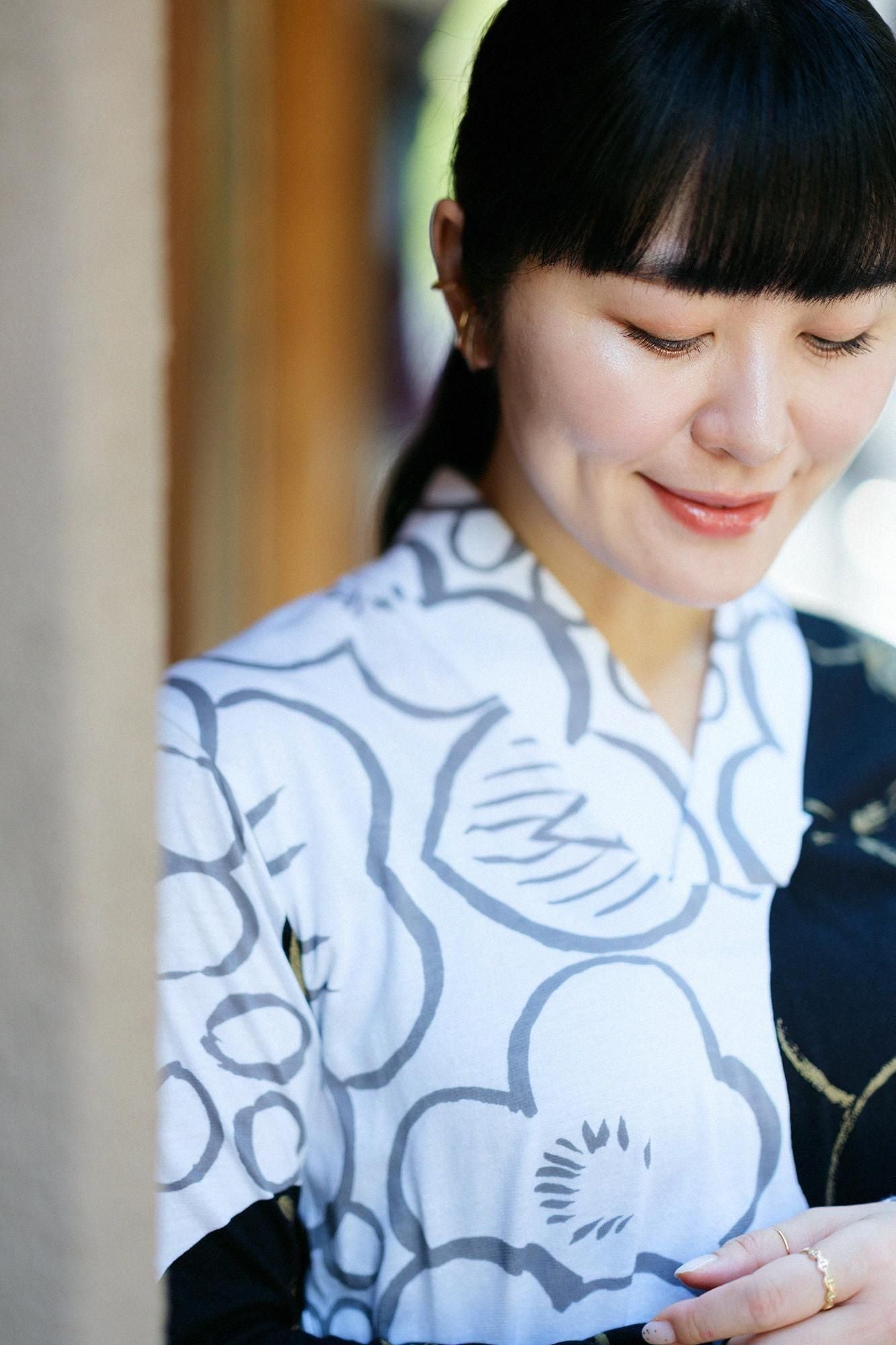 Seba Fubi Kimono Collar Shirt Nukiemon Momoyama