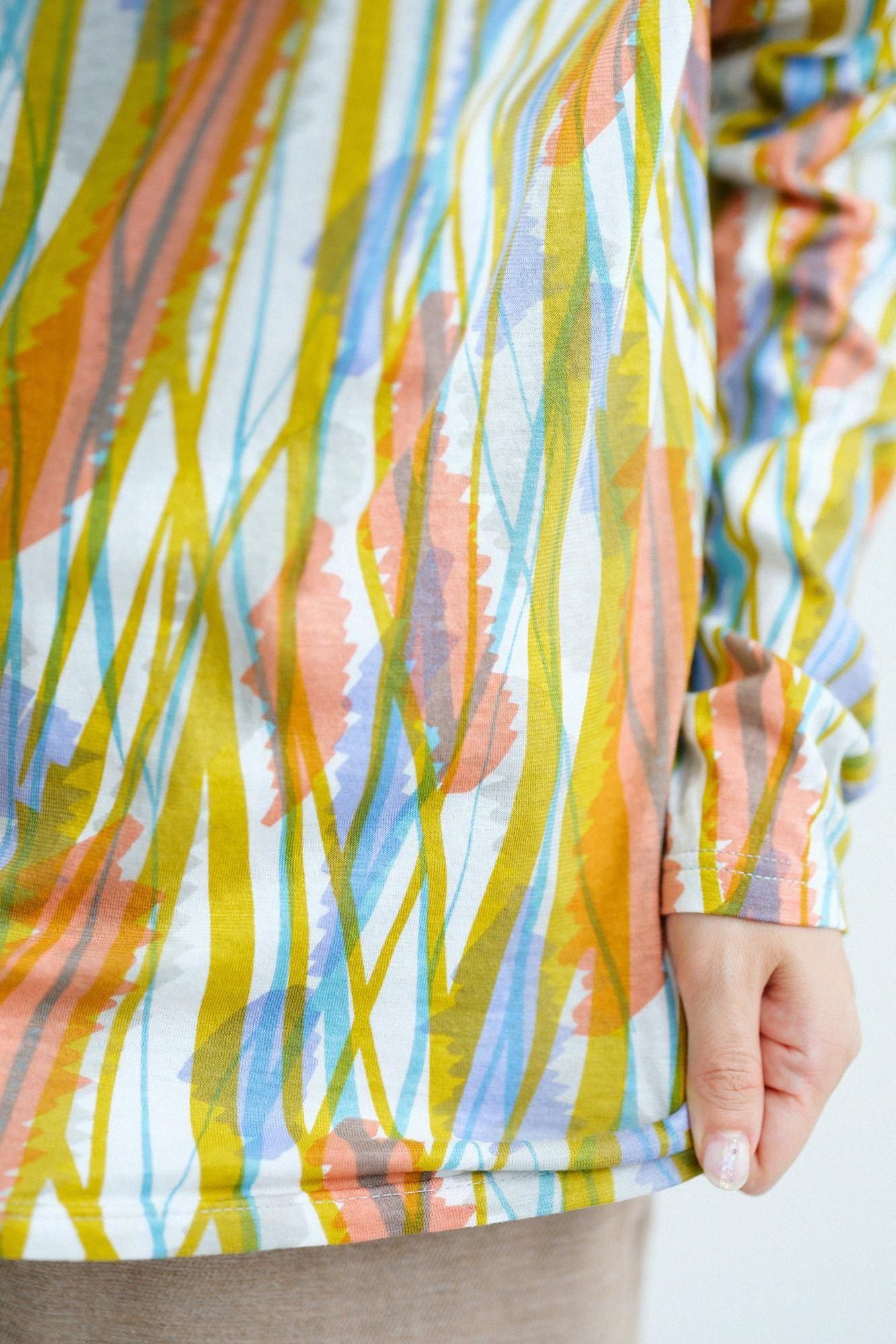 衿巻ジバン／なびく