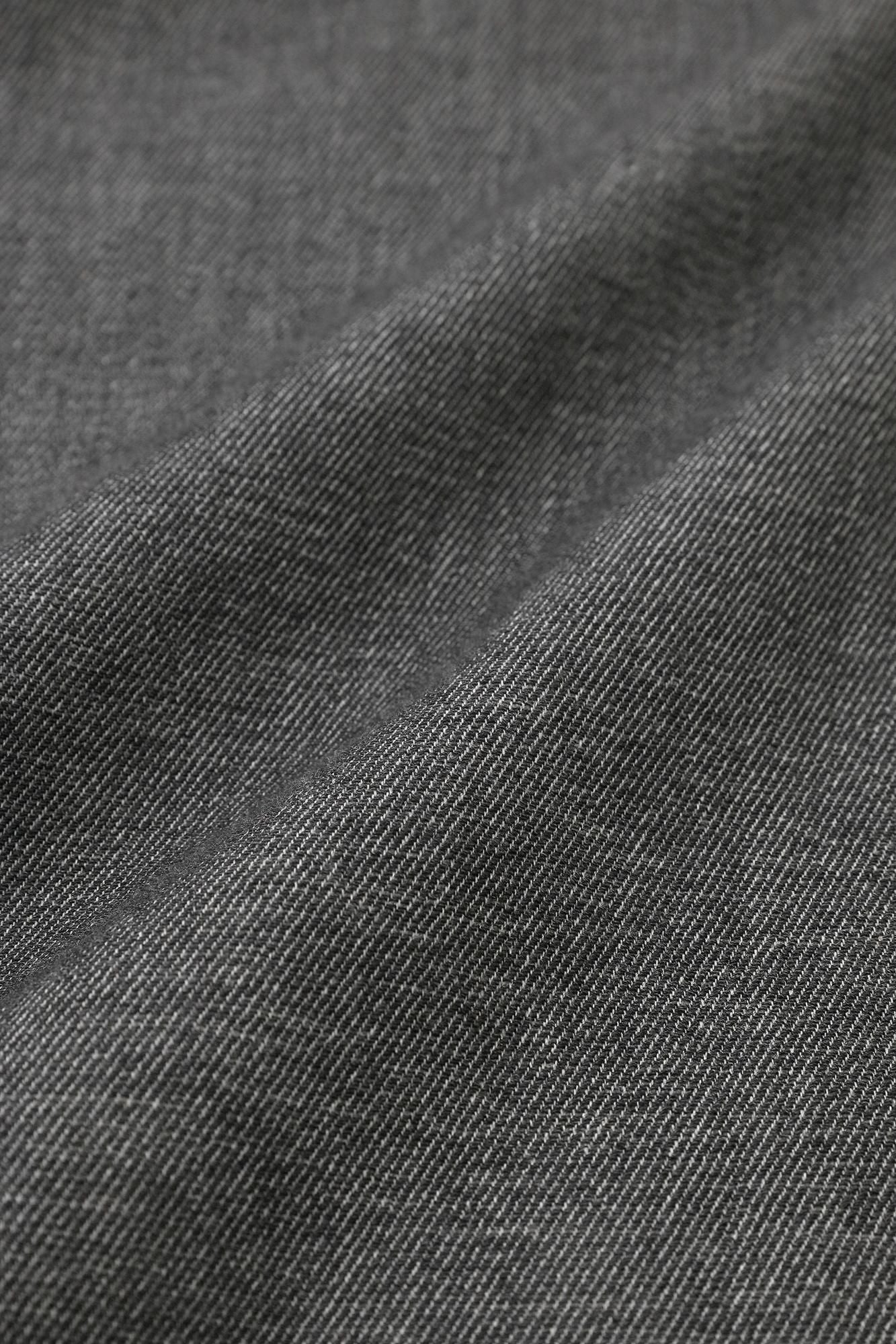 Shin Twill Weave Wide-legged Pants Odayaka Ink Black