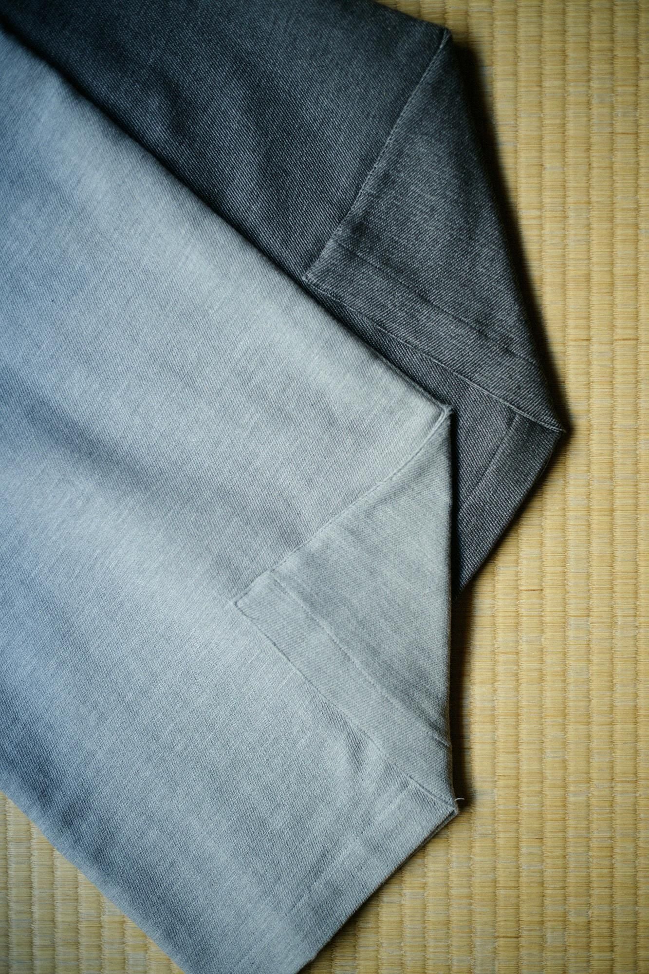 Shin Twill Weave Wide-legged Pants Odayaka Ink Black