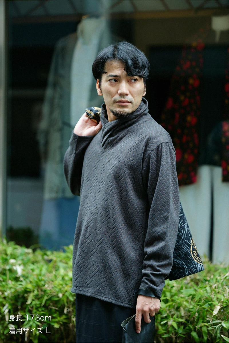 Turtle Neck Shirt（Wool Blend）