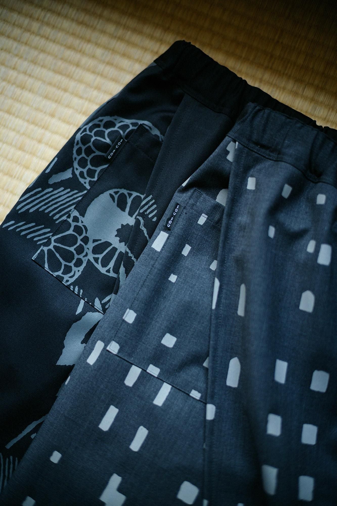 Tissage sergé de laine mérinos Tsutsushita/fenêtre couleur Decharcoal