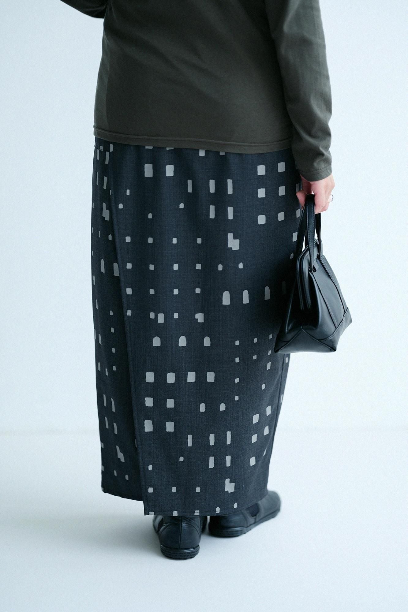 Tissage sergé de laine mérinos Tsutsushita/fenêtre couleur Decharcoal