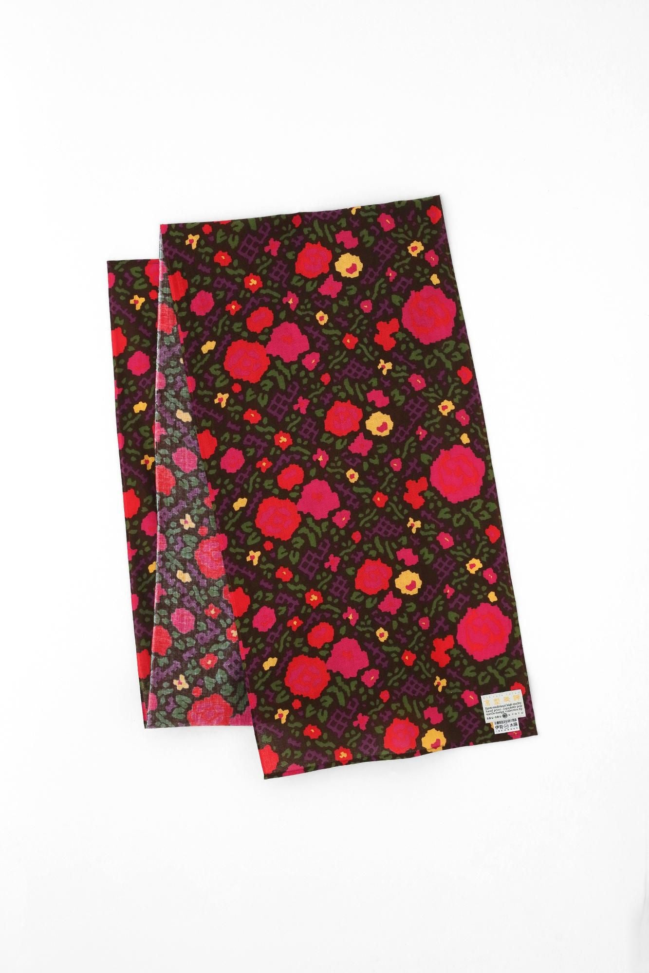 Isemomen Cotton Scarf / Rose