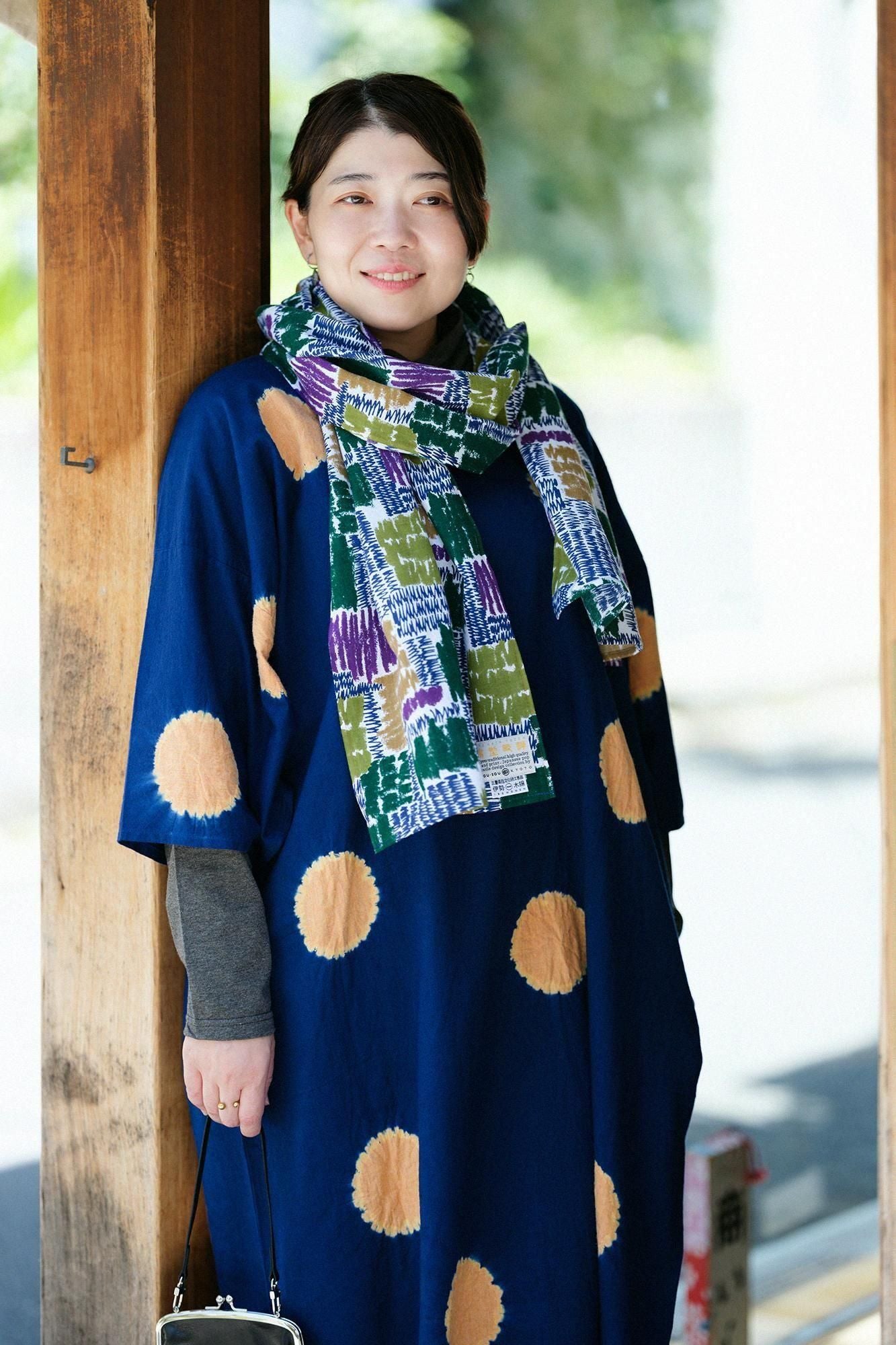 伊勢木棉圍巾／共鳴