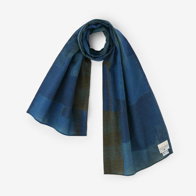 伊勢木棉圍巾／BORO Ⅱ