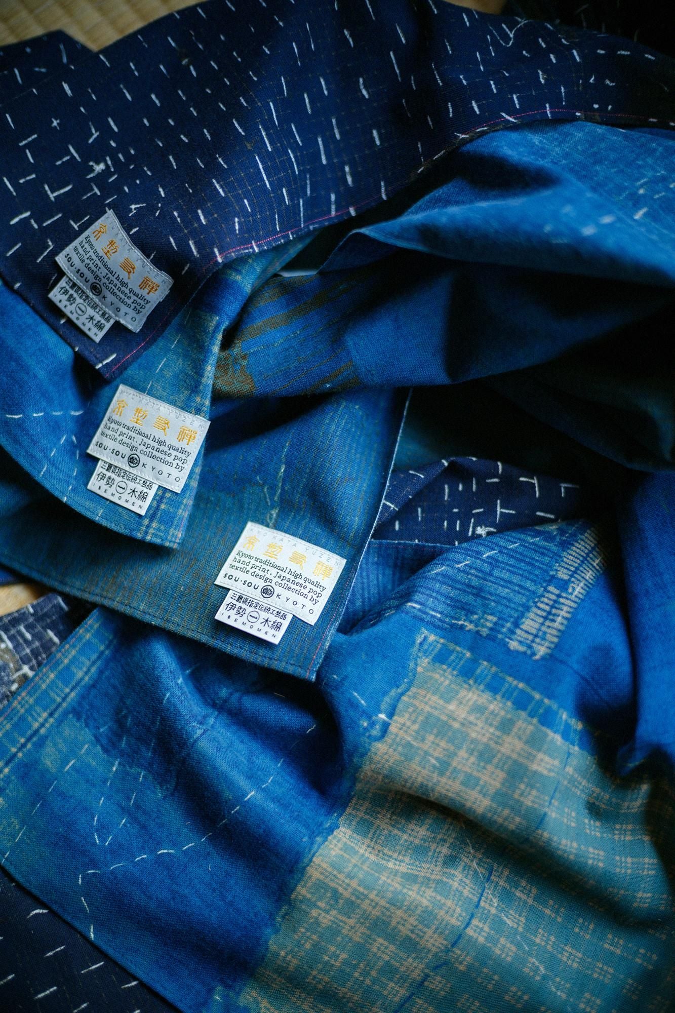 Isemomen CottonScarf／BORO Ⅲ