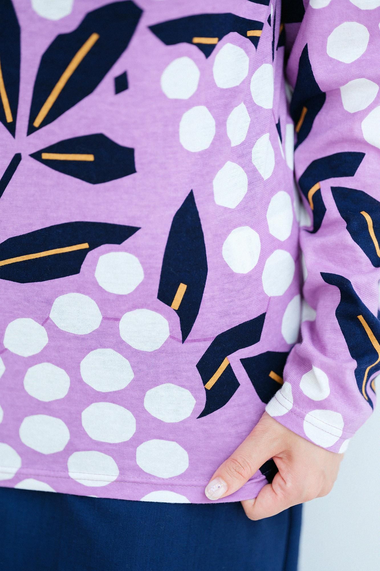 抜衿ジバン 十分丈／南天竹（なんてんちく）