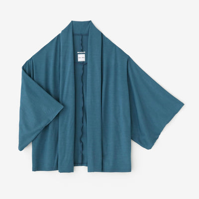 ウォッシャブルウール天竺 小袖莢（こそでさや）／薄縹（うすはなだ）