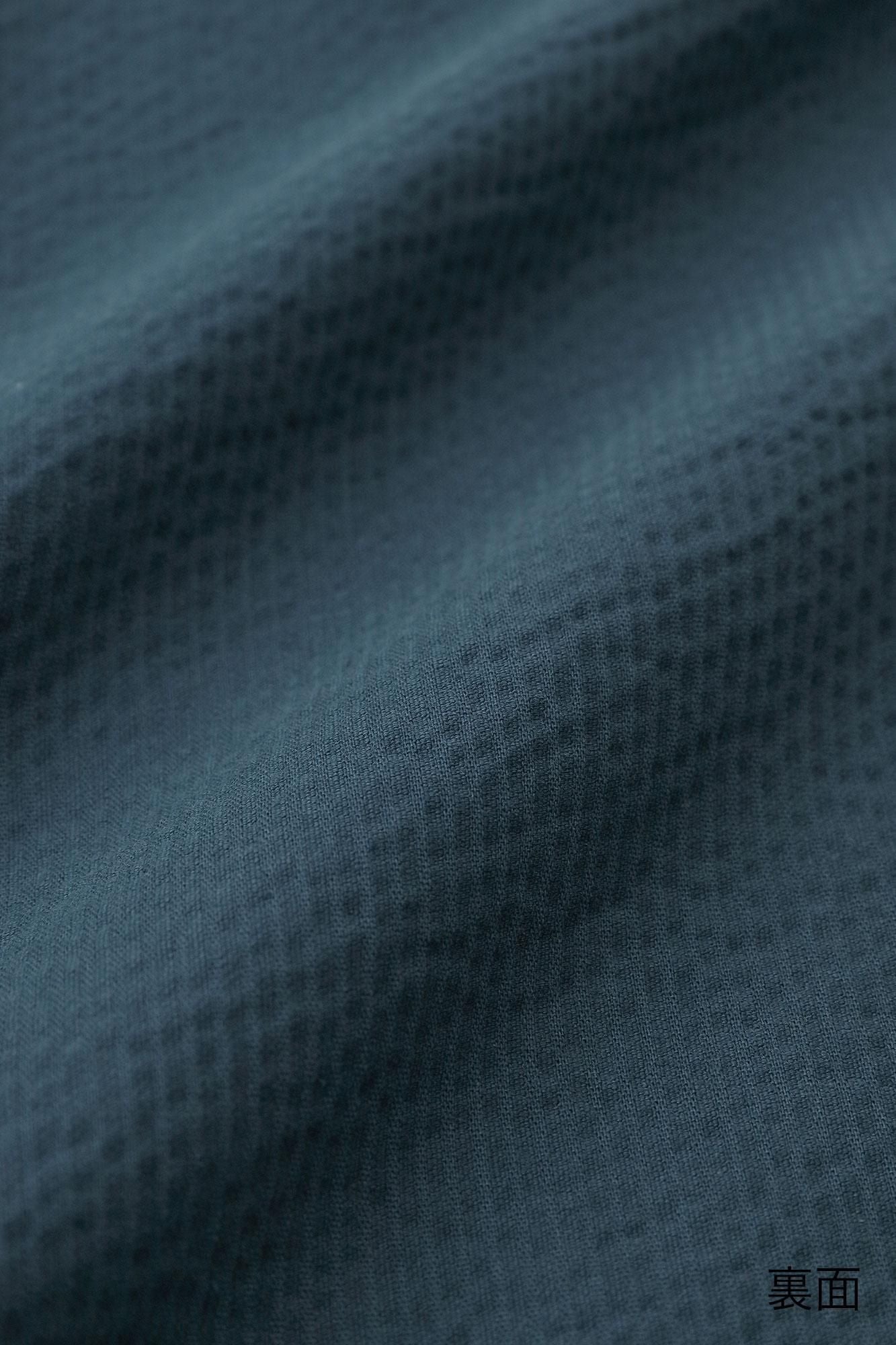 【net限定】コール天 畝（うね） 二ノ襞（にのひだ）もんぺ つぼみ／褐返（かちがえし）