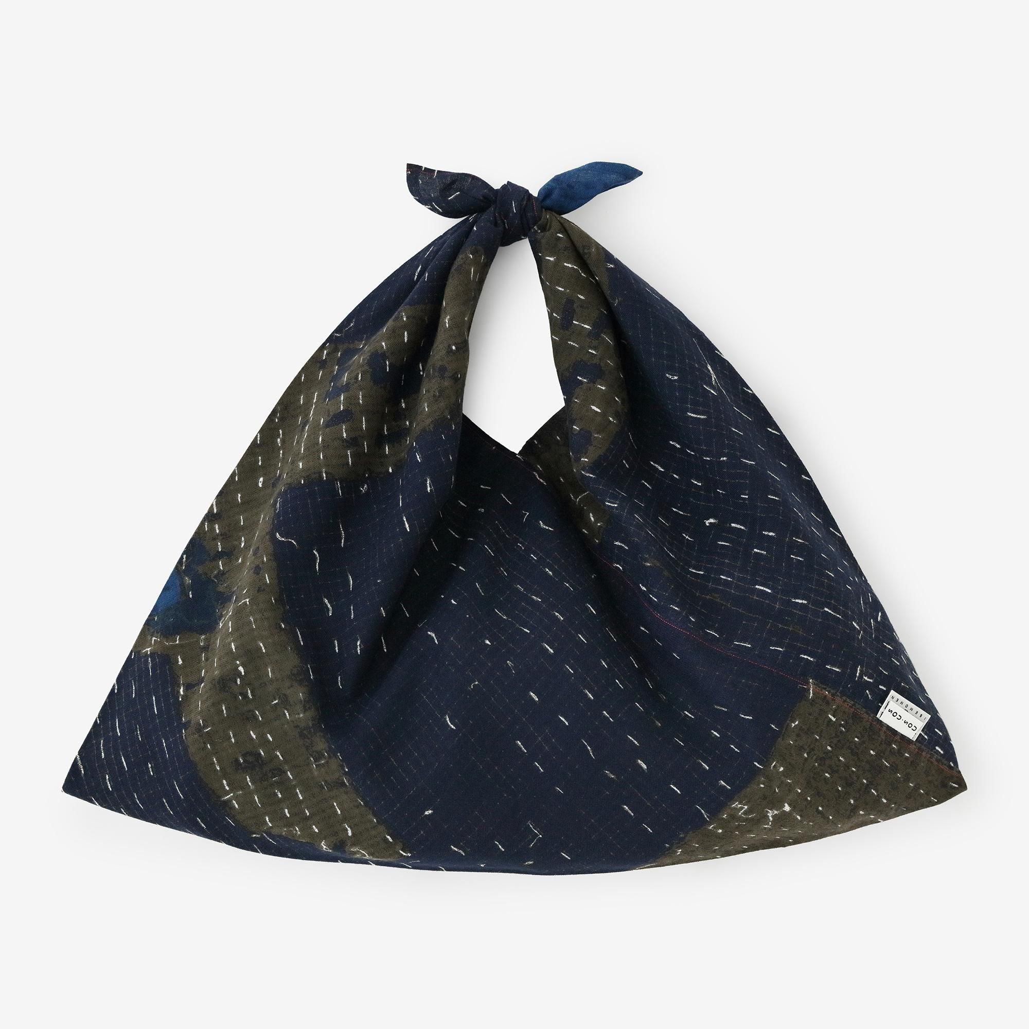 r*a様 伊勢木綿　小紋 伊勢木綿 小巾折／申（さる）