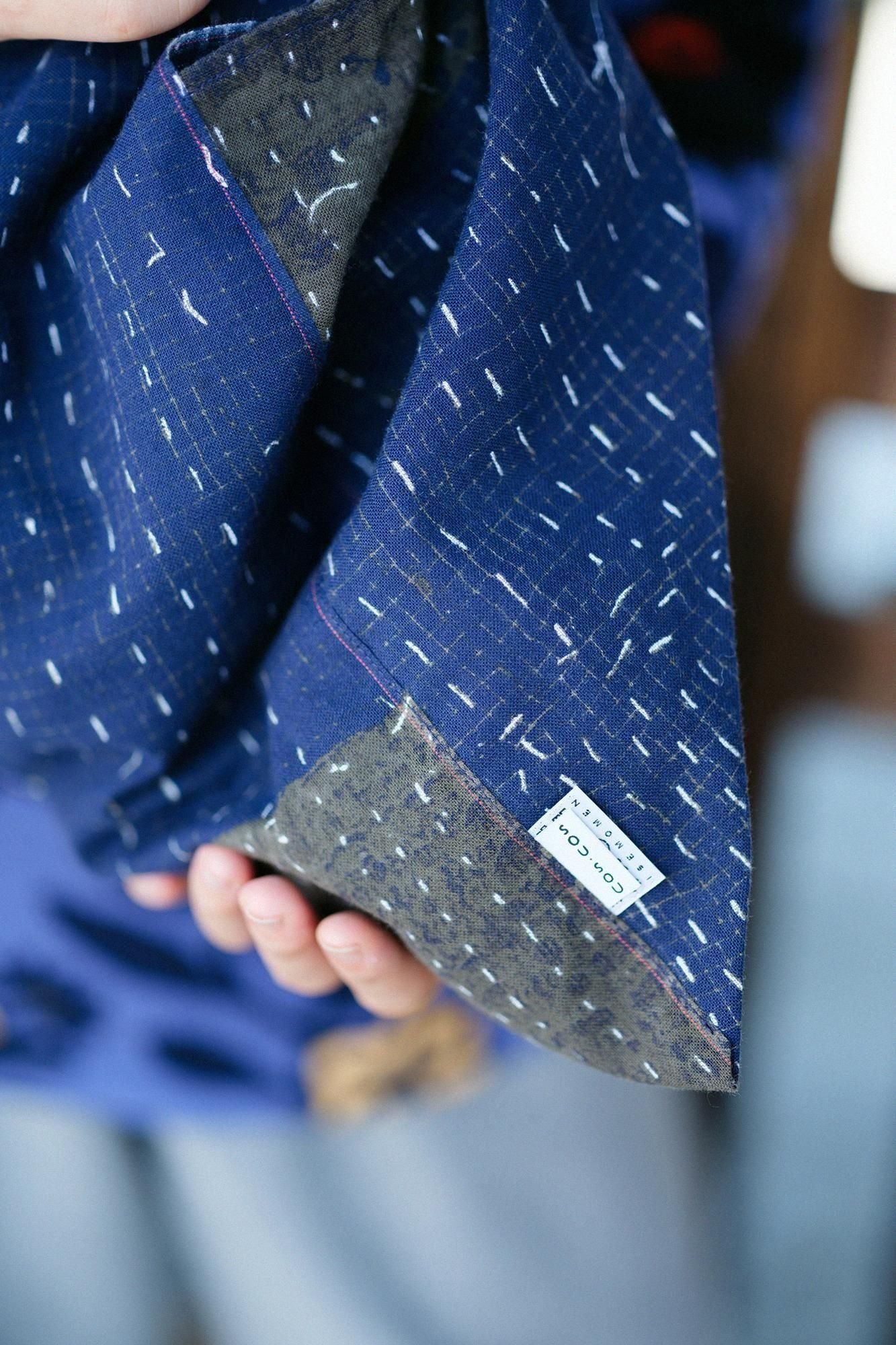 Isemomen Cotton Kohabaori Eco Bag／BOROⅢ