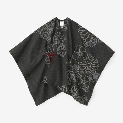 ツイード 杉綾織（すぎあやおり） きさらぎ／金襴緞子（きんらんどんす）と余白（よはく） 墨色（すみいろ）