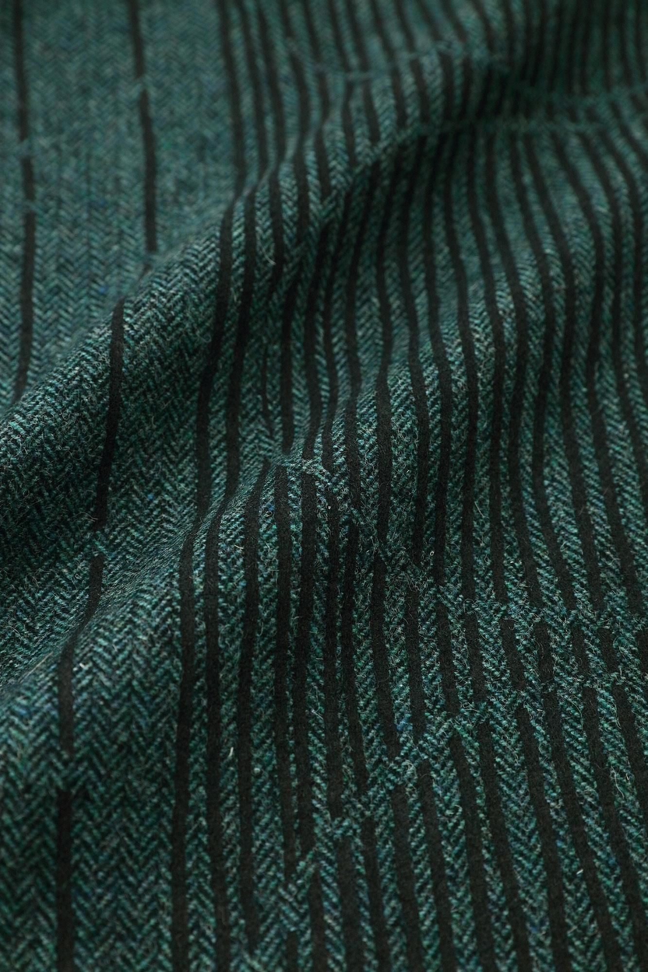 粗花呢 杉夜织如月/水也和洋白碧绿