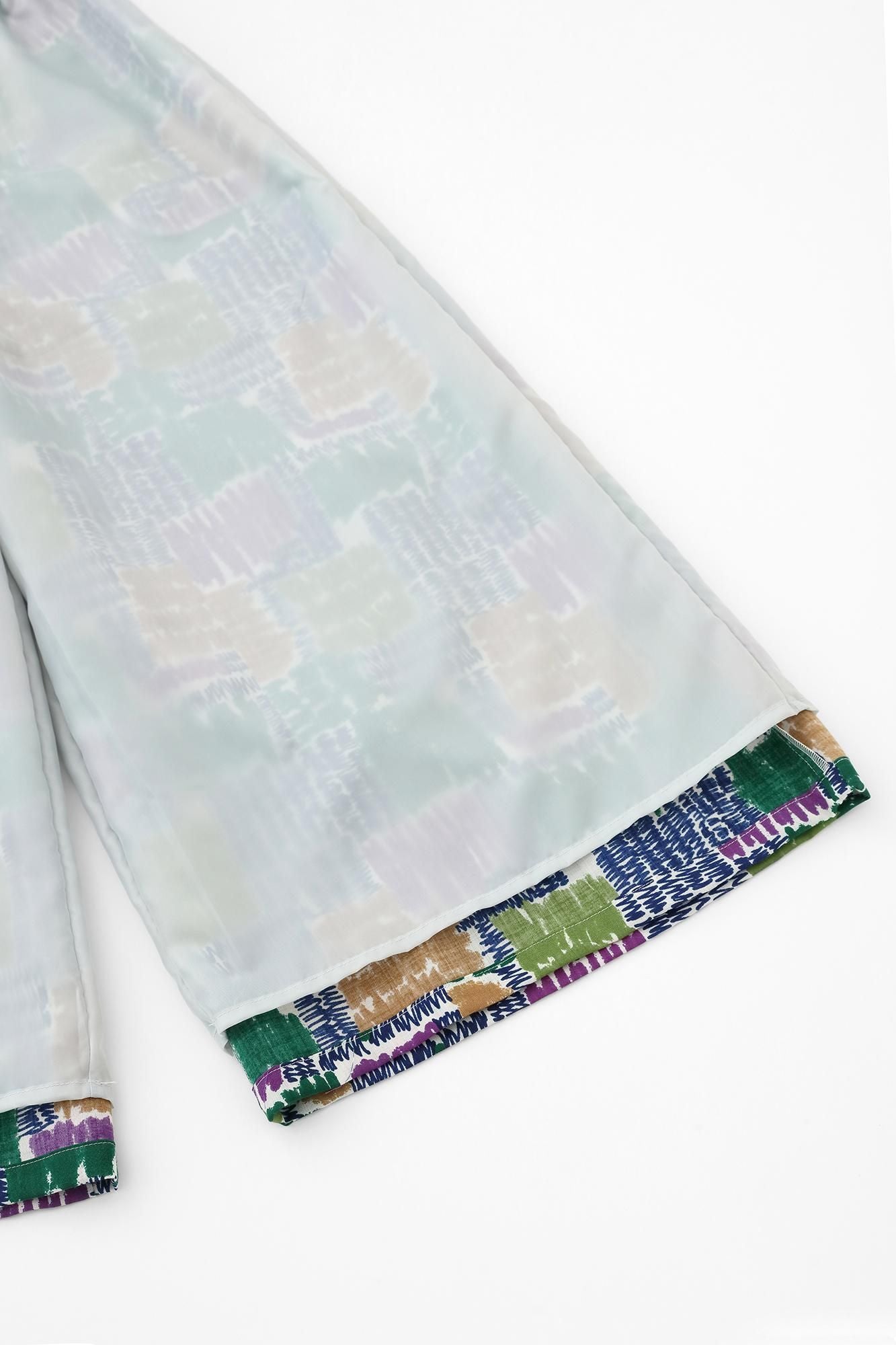 毛斯綸 闊腿褲／共鳴