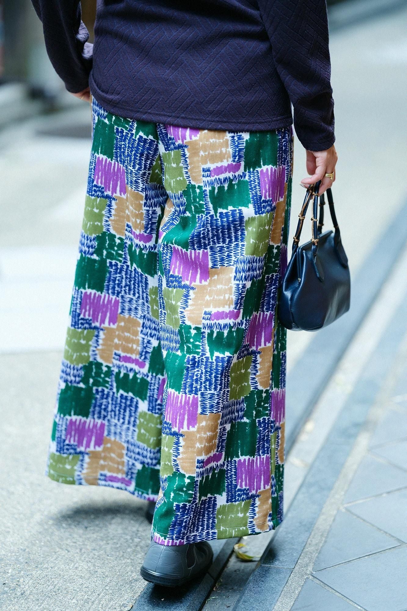 モスリン 広形（ひろなり）もんぺ／ともなり