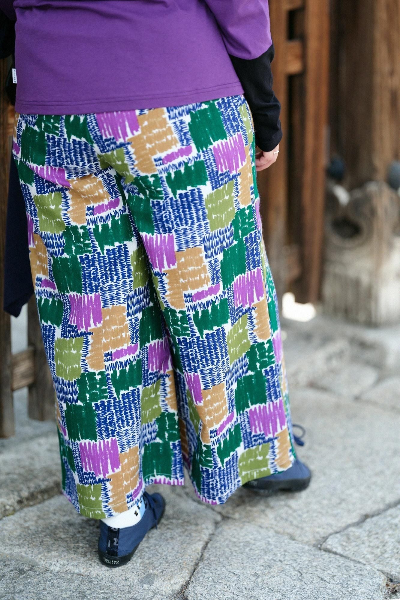 毛斯綸 闊腿褲／共鳴