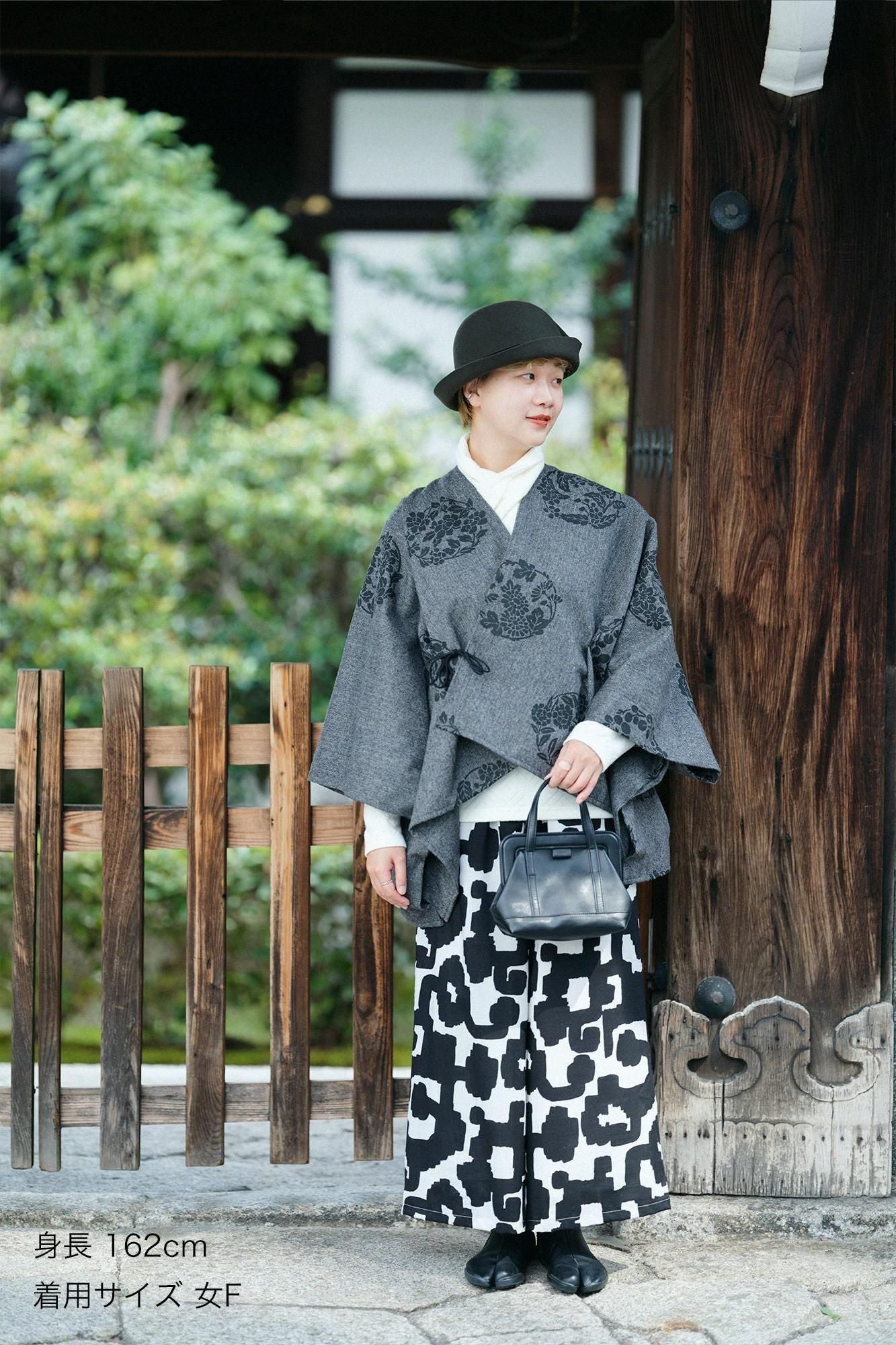 平纹细布 Hironari Monpe/Pak 蔓藤花纹 (Bokukarakusa)