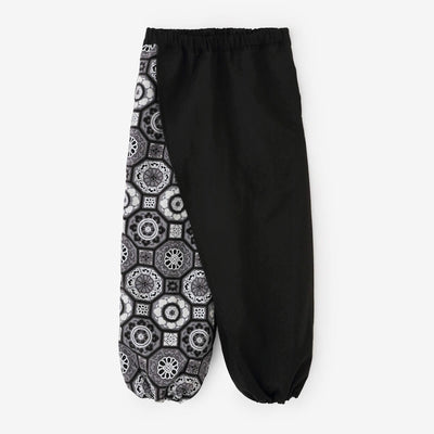 モスリン 手柄寛衣下（たかみかんいした） 片身替わり（かたみがわり） 2.0／濡羽色（ぬればいろ）×華麗（かれい）