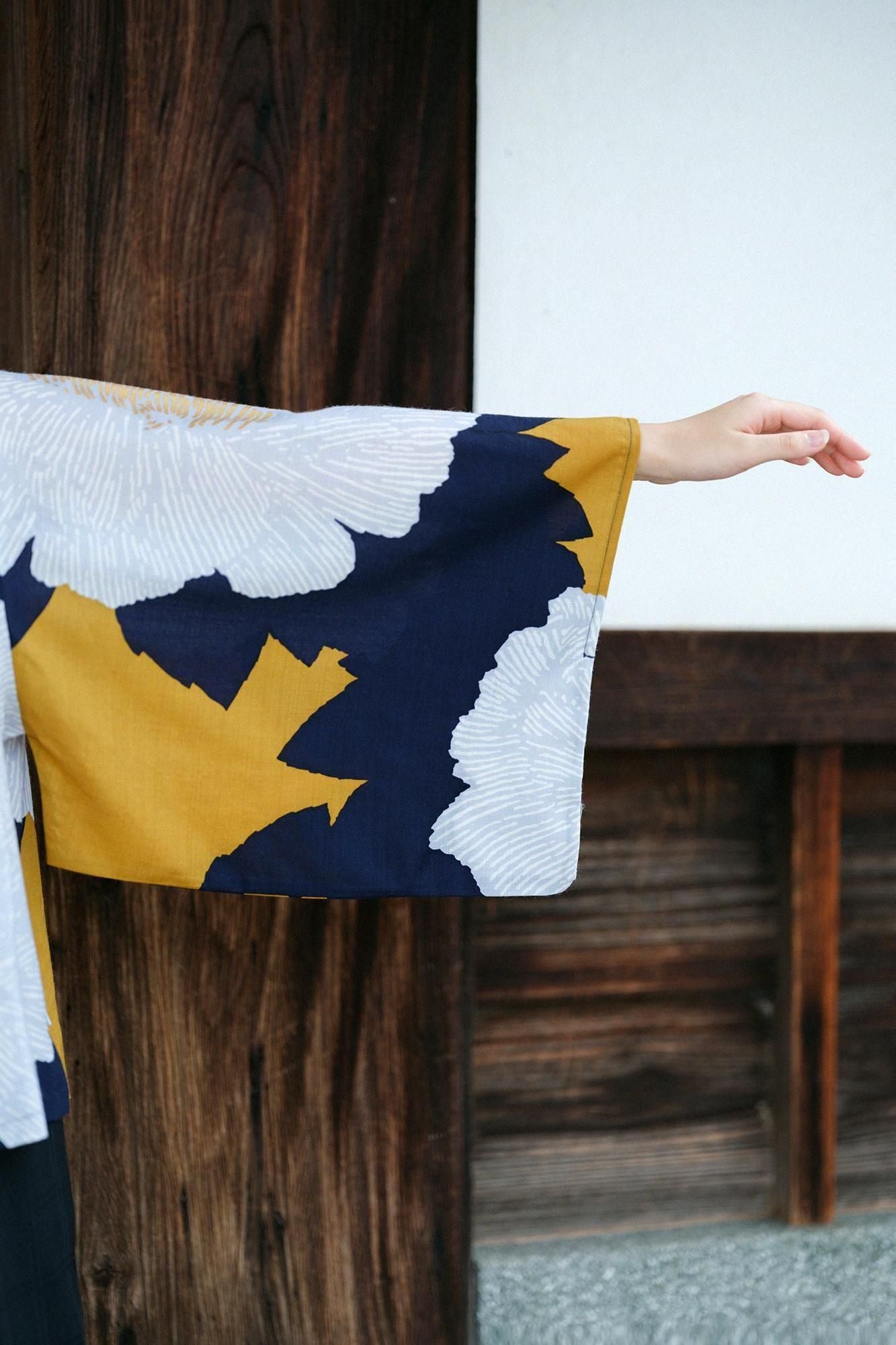 Dessus en tissu d'herbe en mousseline/pivoine Twilight Moon