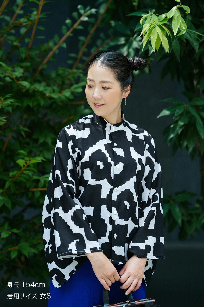 毛斯纶和服袖衬衫