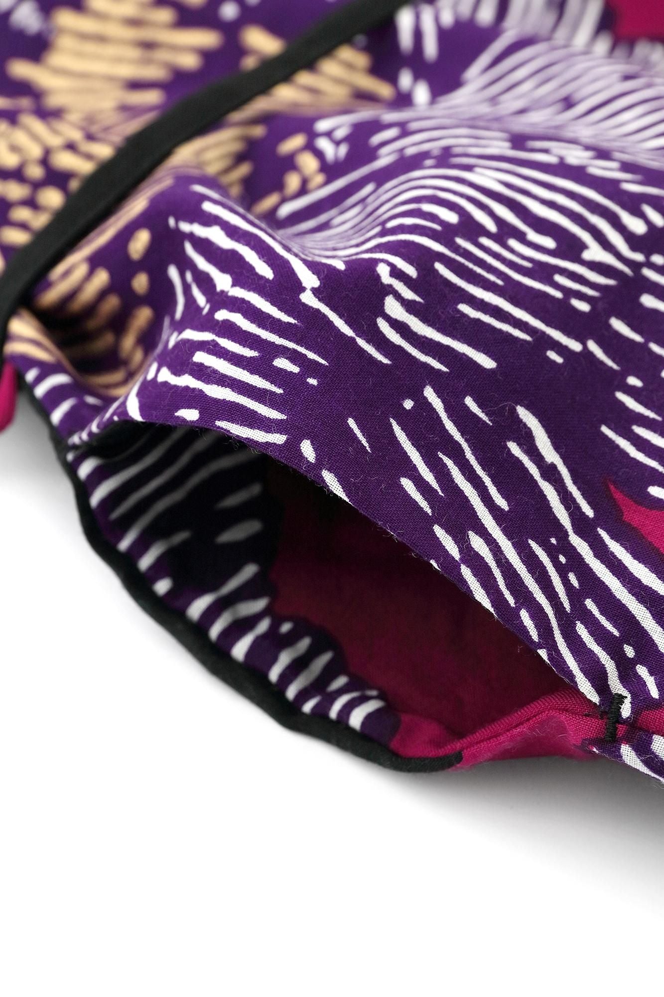 모슬린 직사각형 원피스(초호케이) /작약