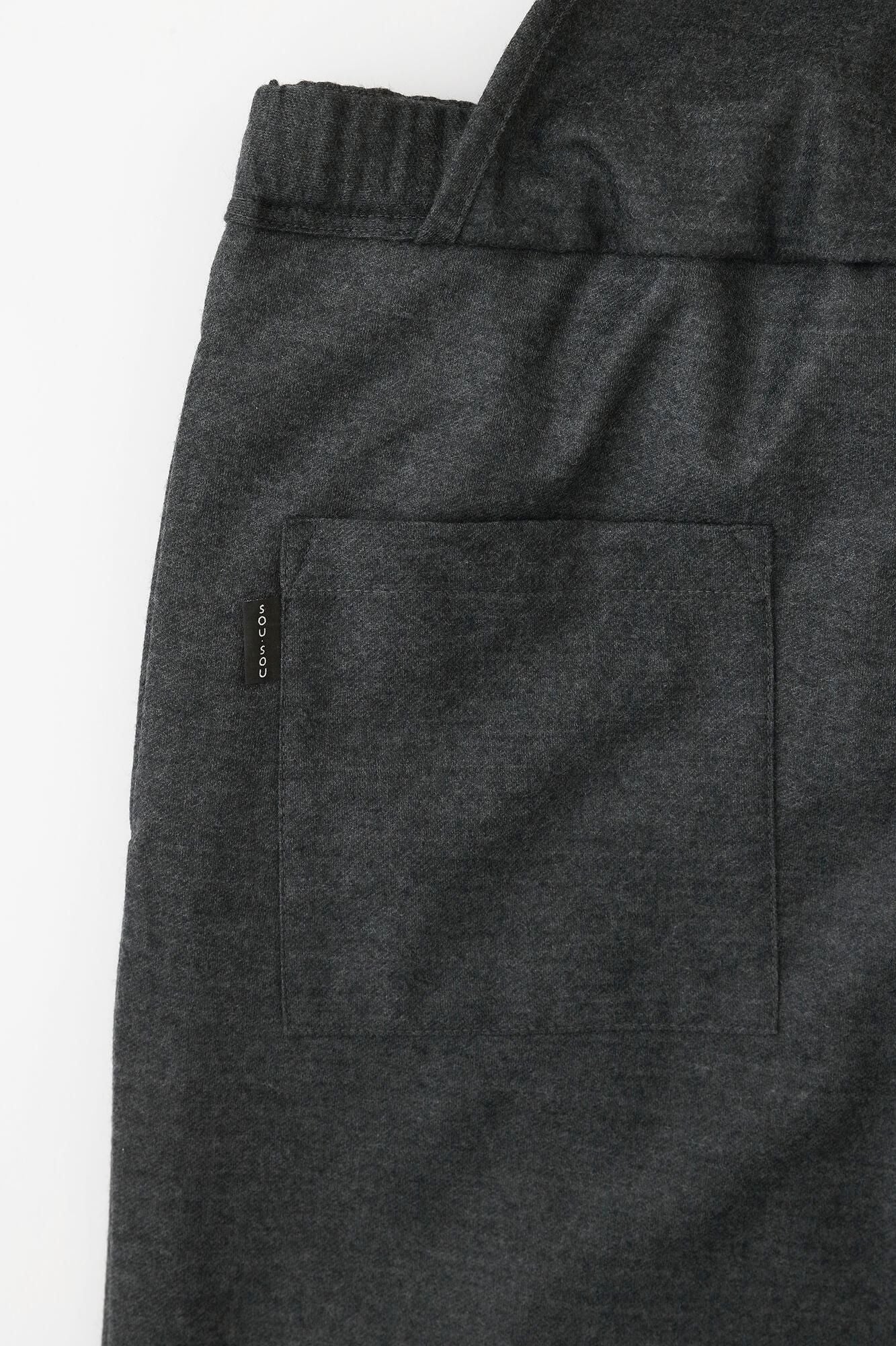 Balancircular® Wool Wrap Harem Pants / Charcoal Grey