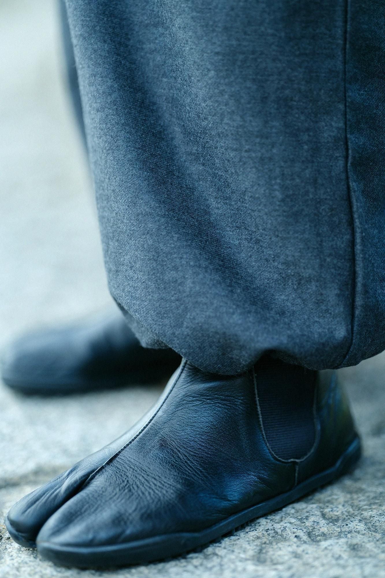 Balancircular® Wool Wrap Harem Pants / Charcoal Grey