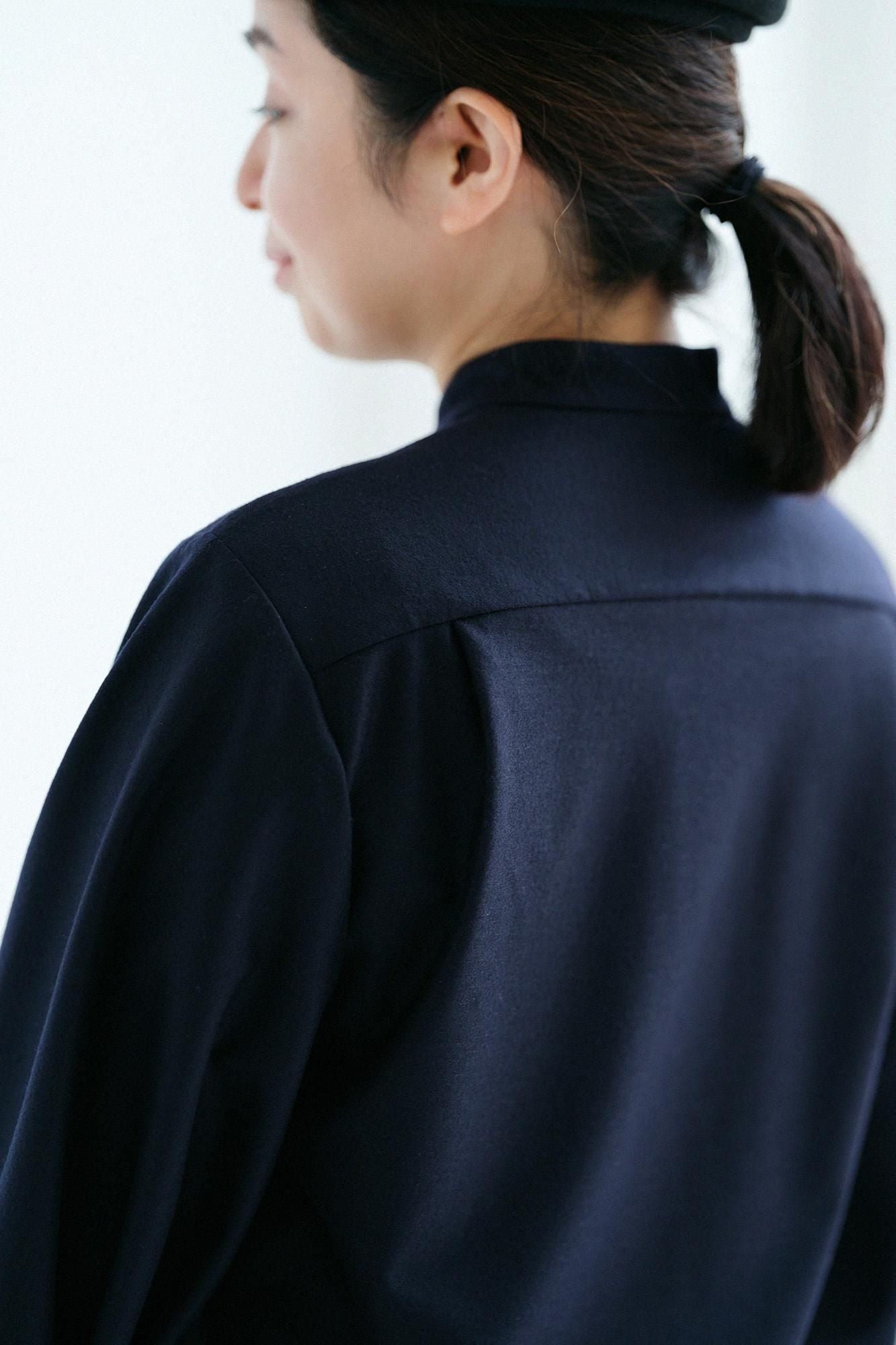 Balance Circular(R) 羊毛 Soui 上衣/深蓝色