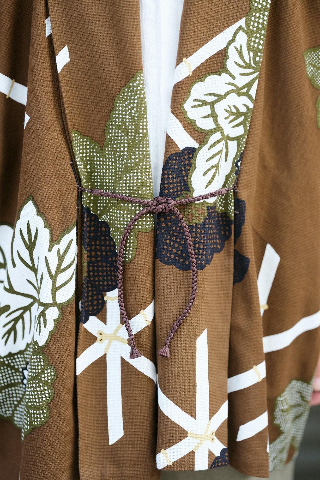 变化编织、卷袖、短袍、单人 (hitoe)/magakigikumoyo、复制 (utsushi)