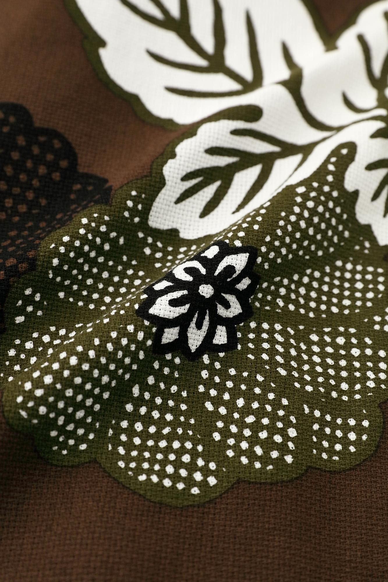 変わり織 もじり袖 短衣（たんい） 単（ひとえ）／籬菊模様（まがき