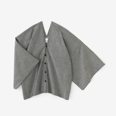 ウールレーヨン 杉綾織（すぎあやおり） はつき／羅墨（らぼく）