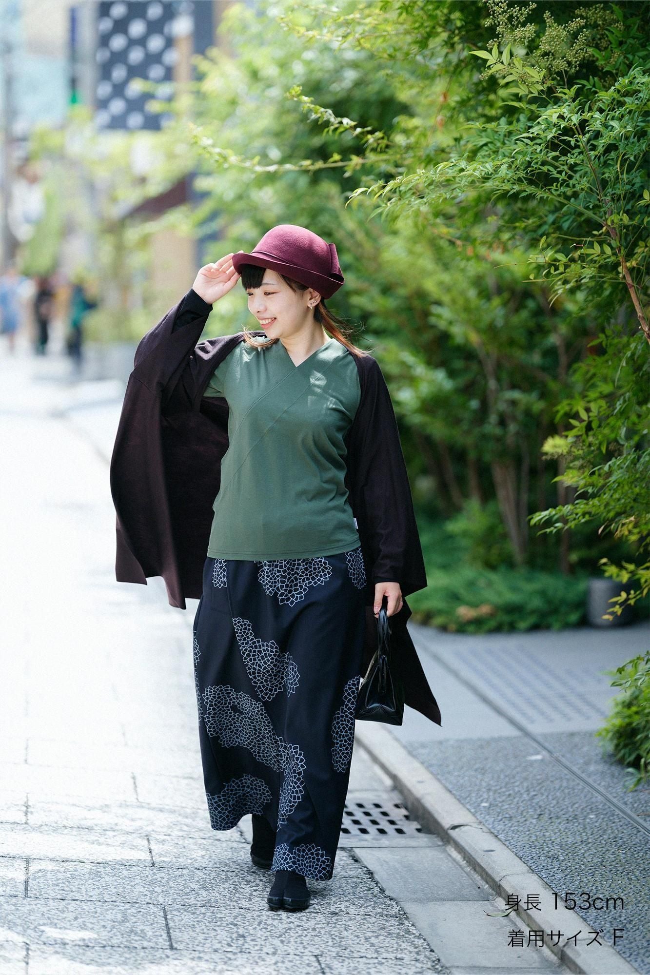 ウォッシャブルウール天竺 むささび／黒茶（くろちゃ）