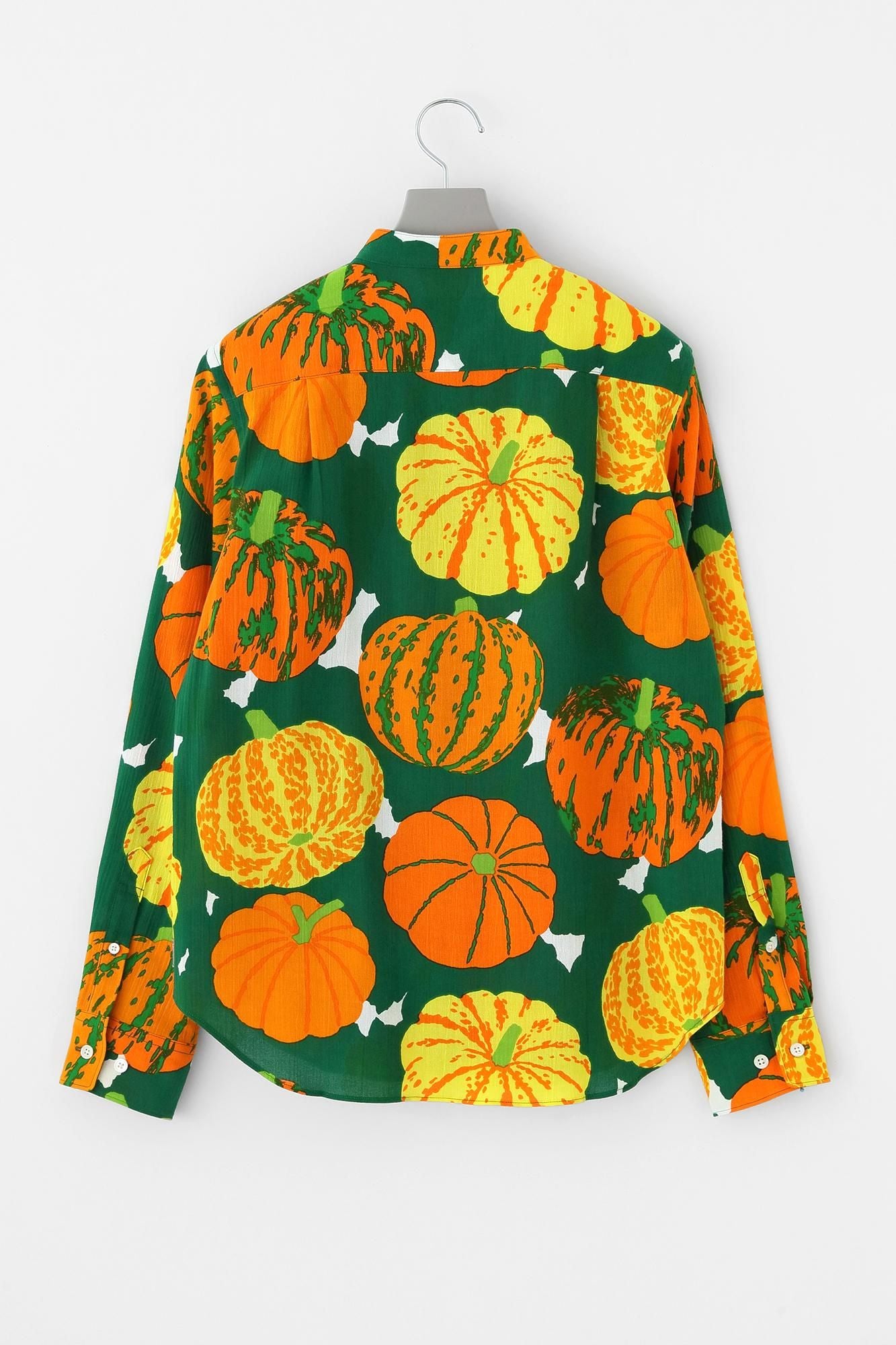 Shiji Takashima 20/20 Stehkragenhemd/Kürbis