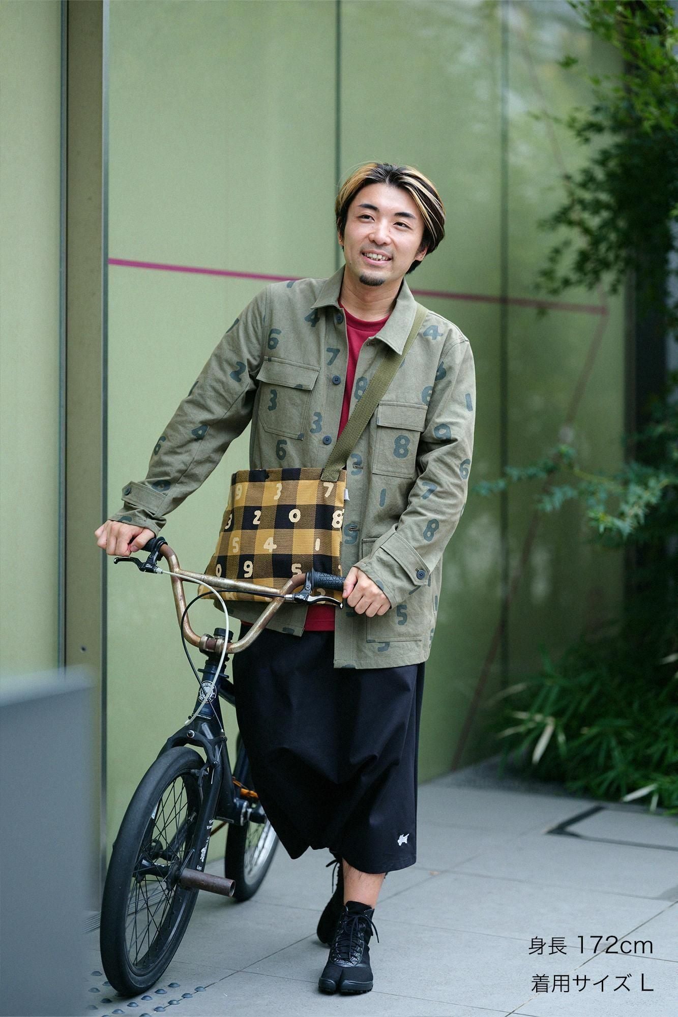 Cotton×Solotex® Chino Cloth Daimonjiyama Daimonji Sarouel Pants / Black
