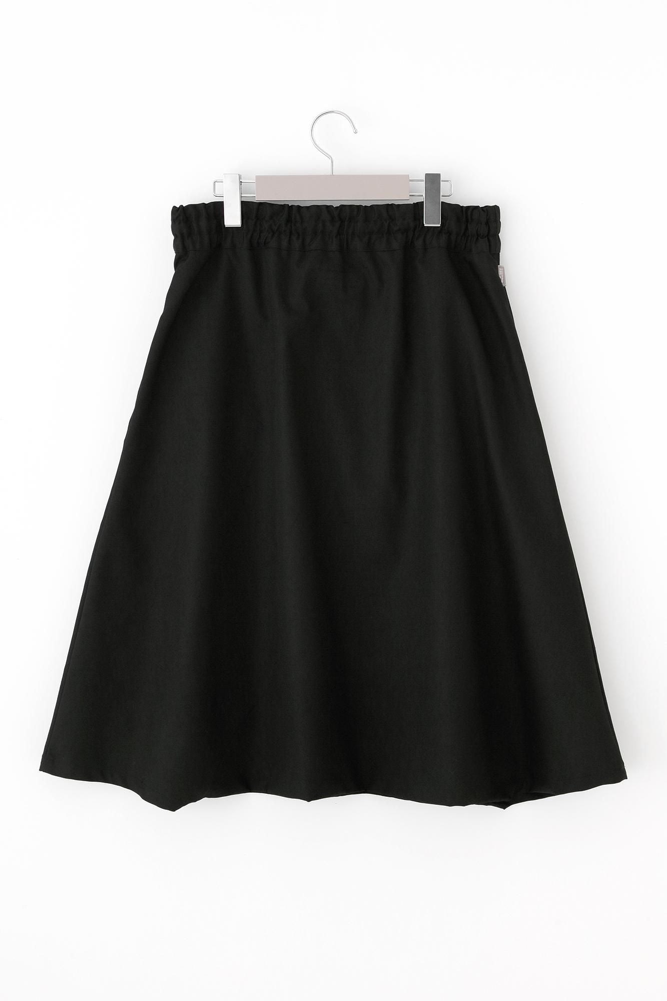 Cotton×Solotex® Chino Cloth Daimonjiyama Daimonji Sarouel Pants / Black