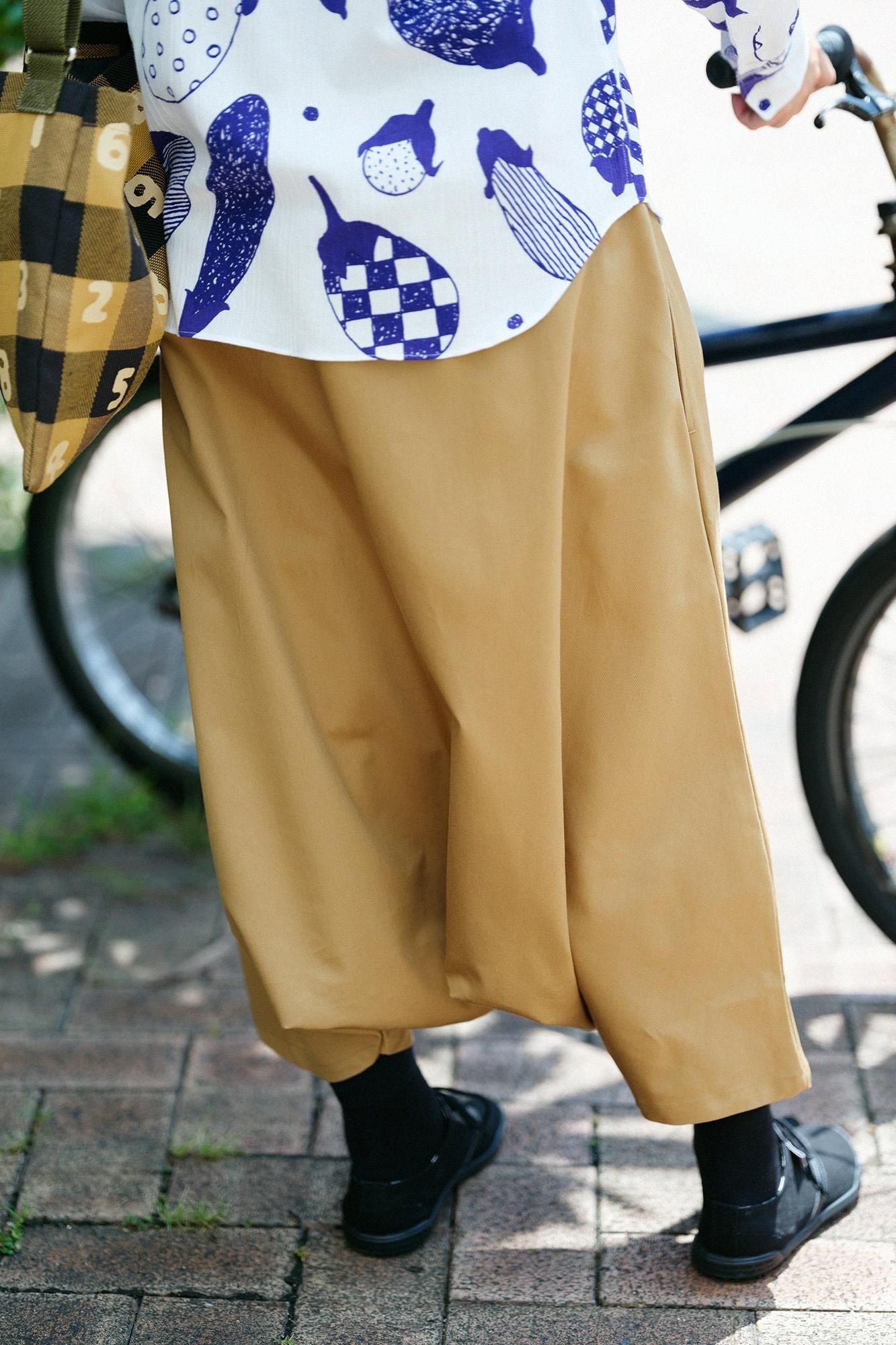 棉 x Solotex(R) 奇诺布大门寺山/驼色