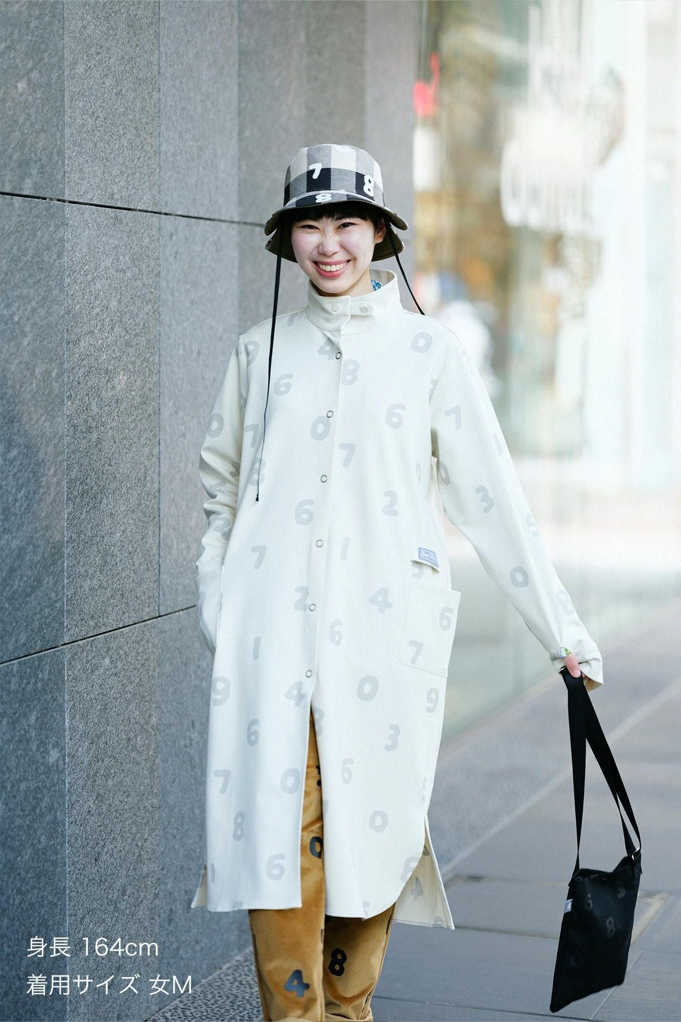 Fleece Brushed Lining Micronova(R) SANPO One-piece Dress / SO-SU-U Ivory