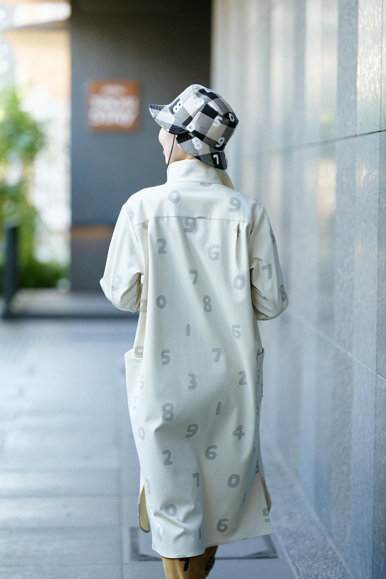 Fleece Brushed Lining Micronova(R) SANPO One-piece Dress / SO-SU-U Ivory