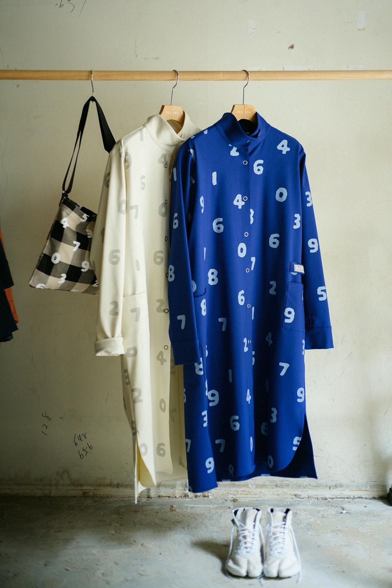 Fleece Brushed Lining Micronova(R) SANPO One-piece Dress / SO-SU-U Ivory