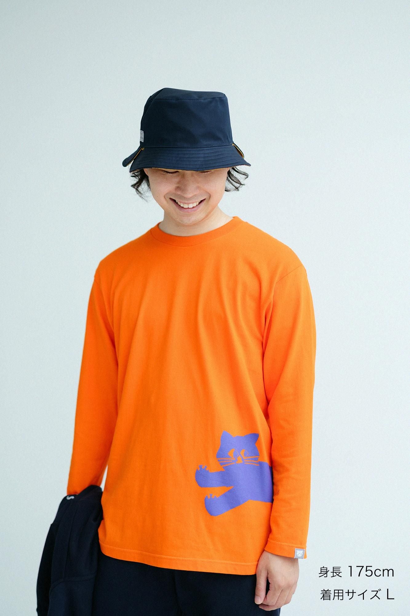 데포르타레 긴 소매T셔츠[5.6]／오렌지