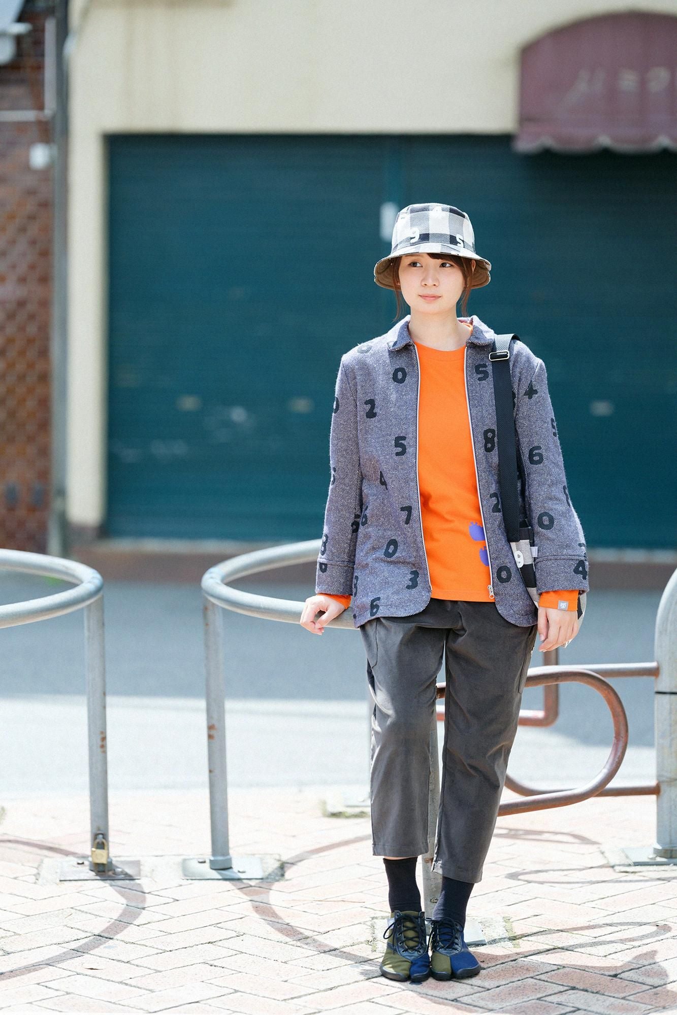 데포르타레 긴 소매T셔츠[5.6]／오렌지