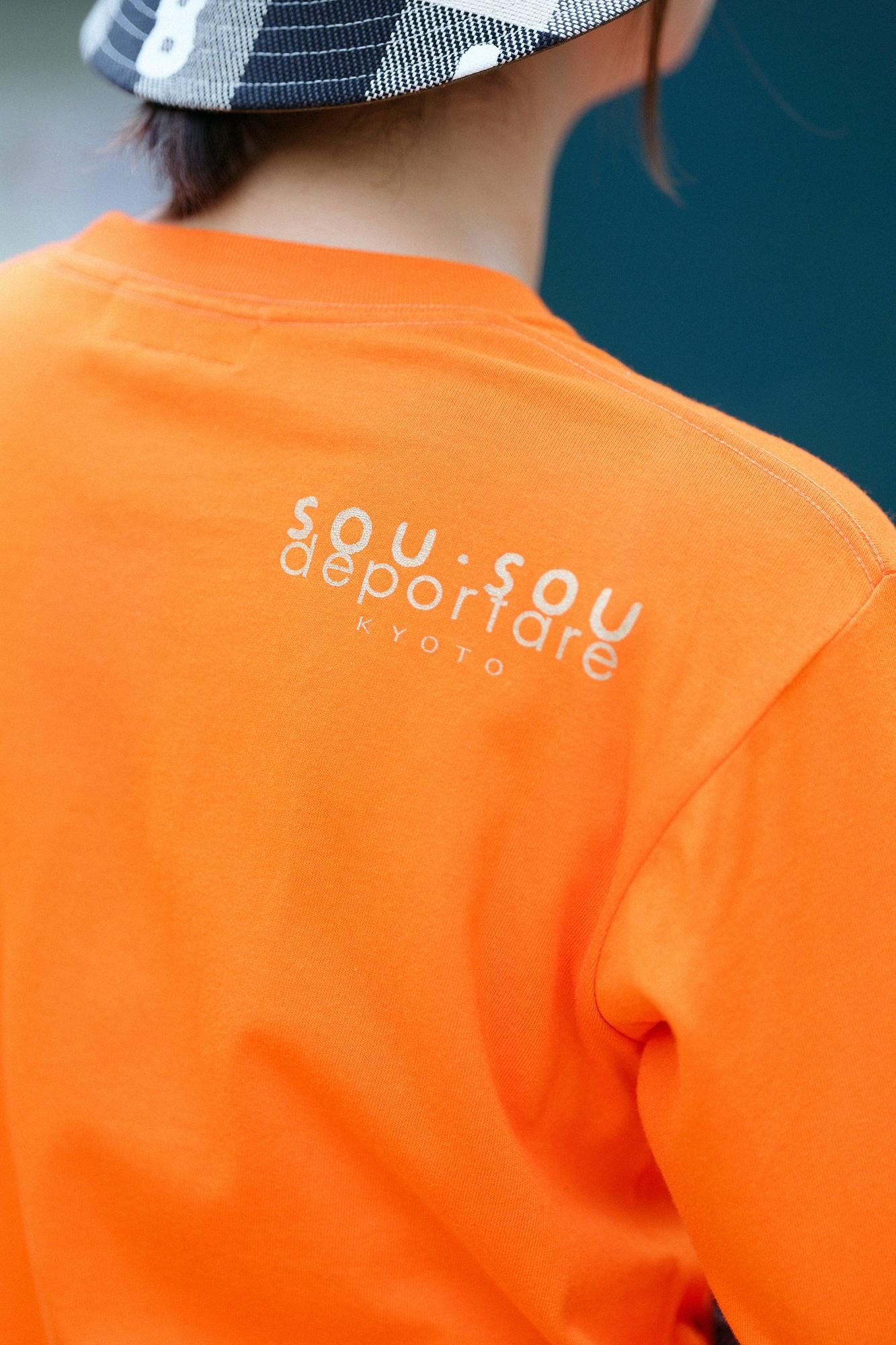 데포르타레 긴 소매T셔츠[5.6]／오렌지