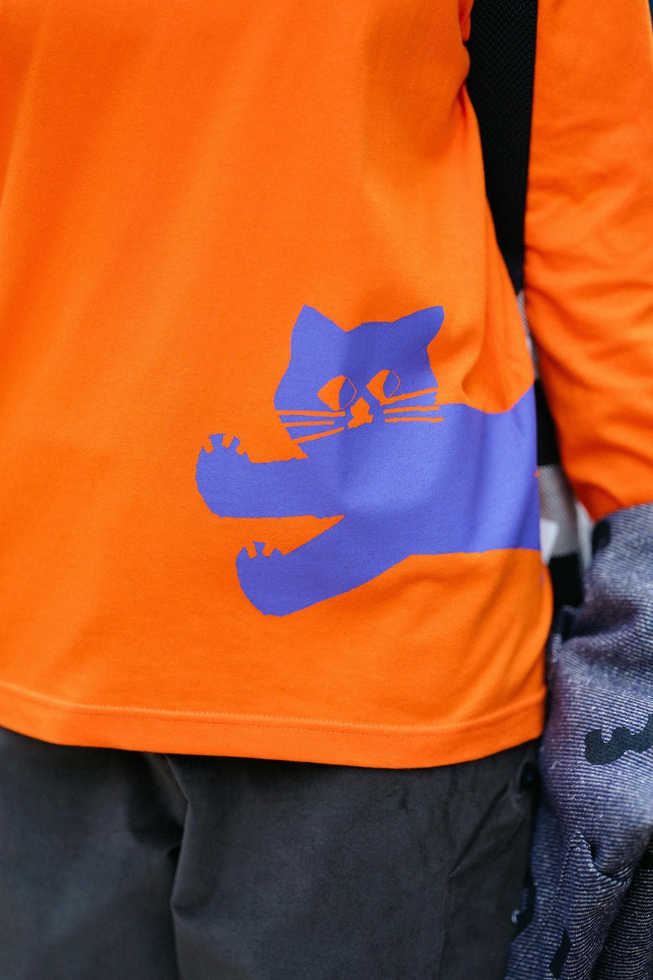 데포르타레 긴 소매T셔츠[5.6]／오렌지