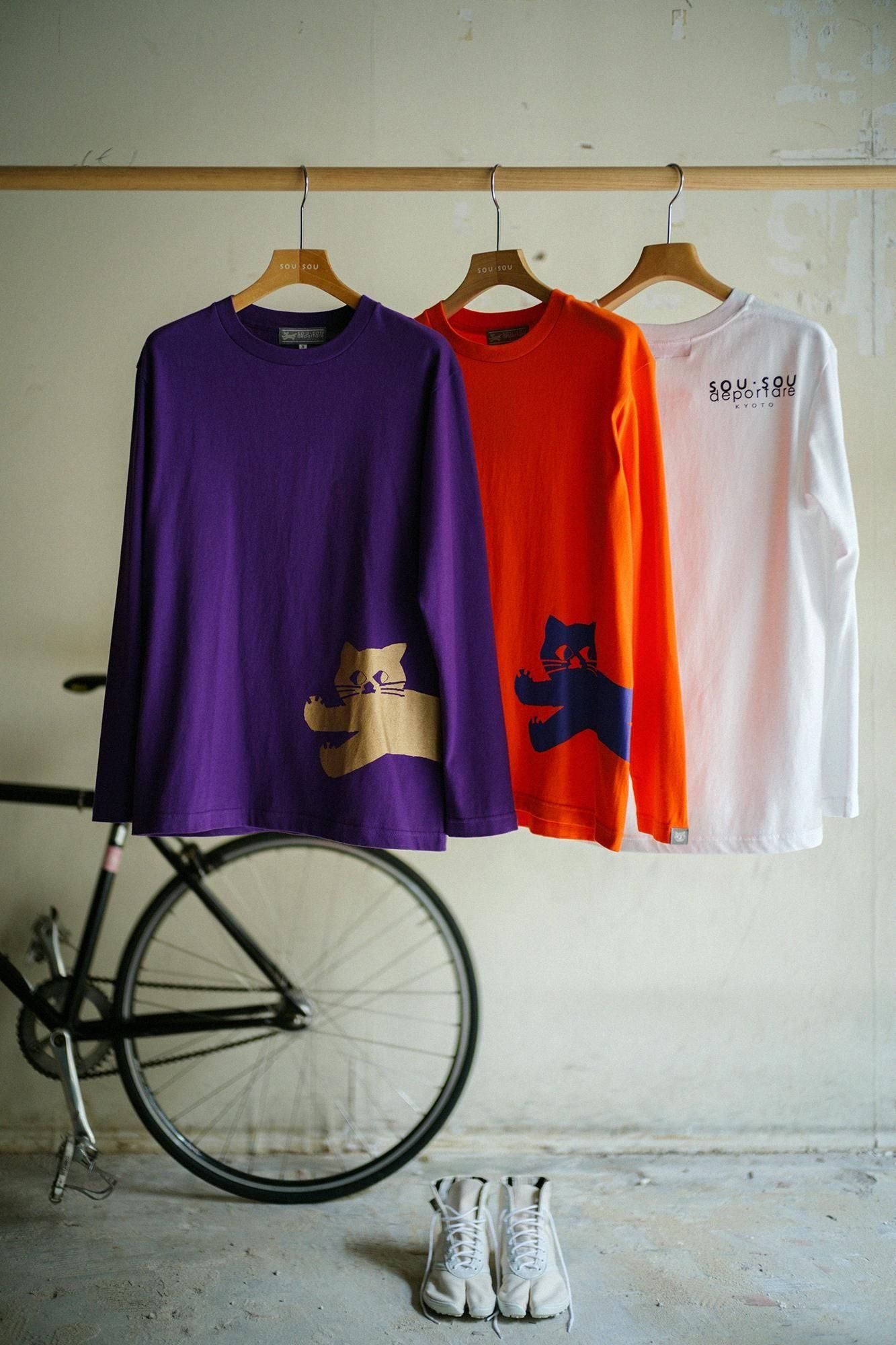 【Voraussichtlicher Versand um den 29. September】 Deporterre Langarm-T-Shirt [5.6] / Purple 