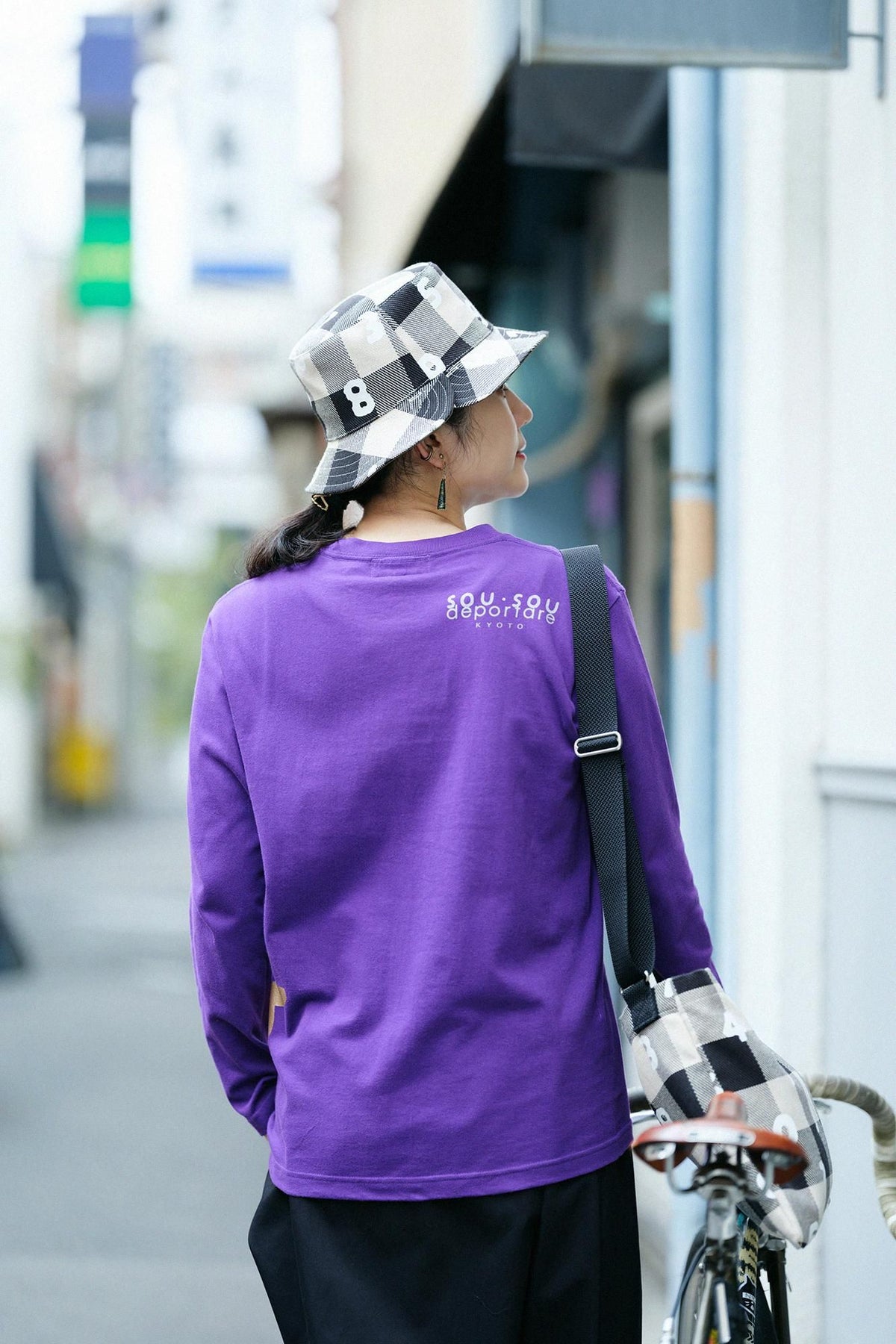 【Voraussichtlicher Versand um den 29. September】 Deporterre Langarm-T-Shirt [5.6] / Purple 