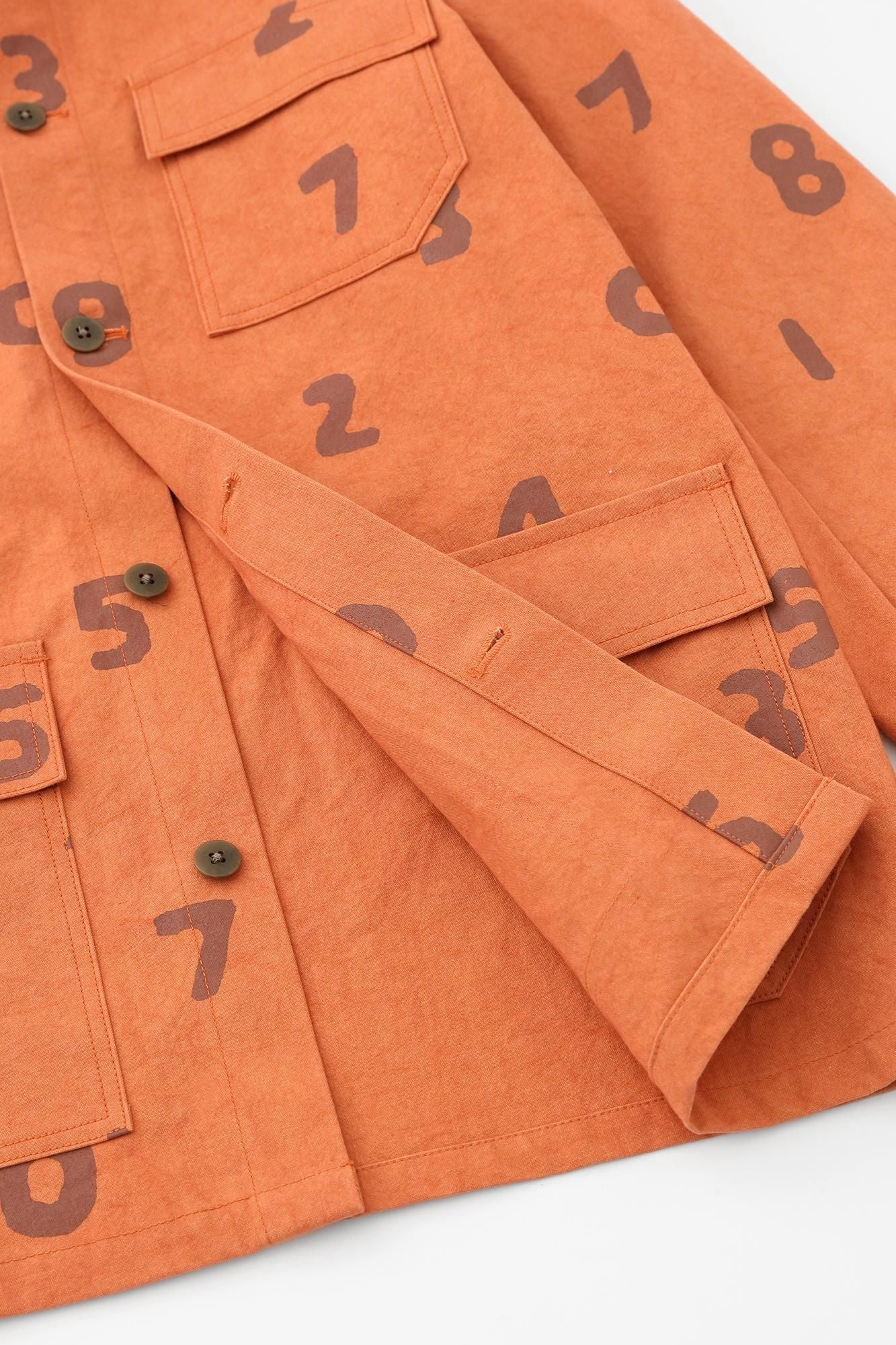 Cordura(R) 混纺帆布工装夹克/SO-SU-U 铬橙